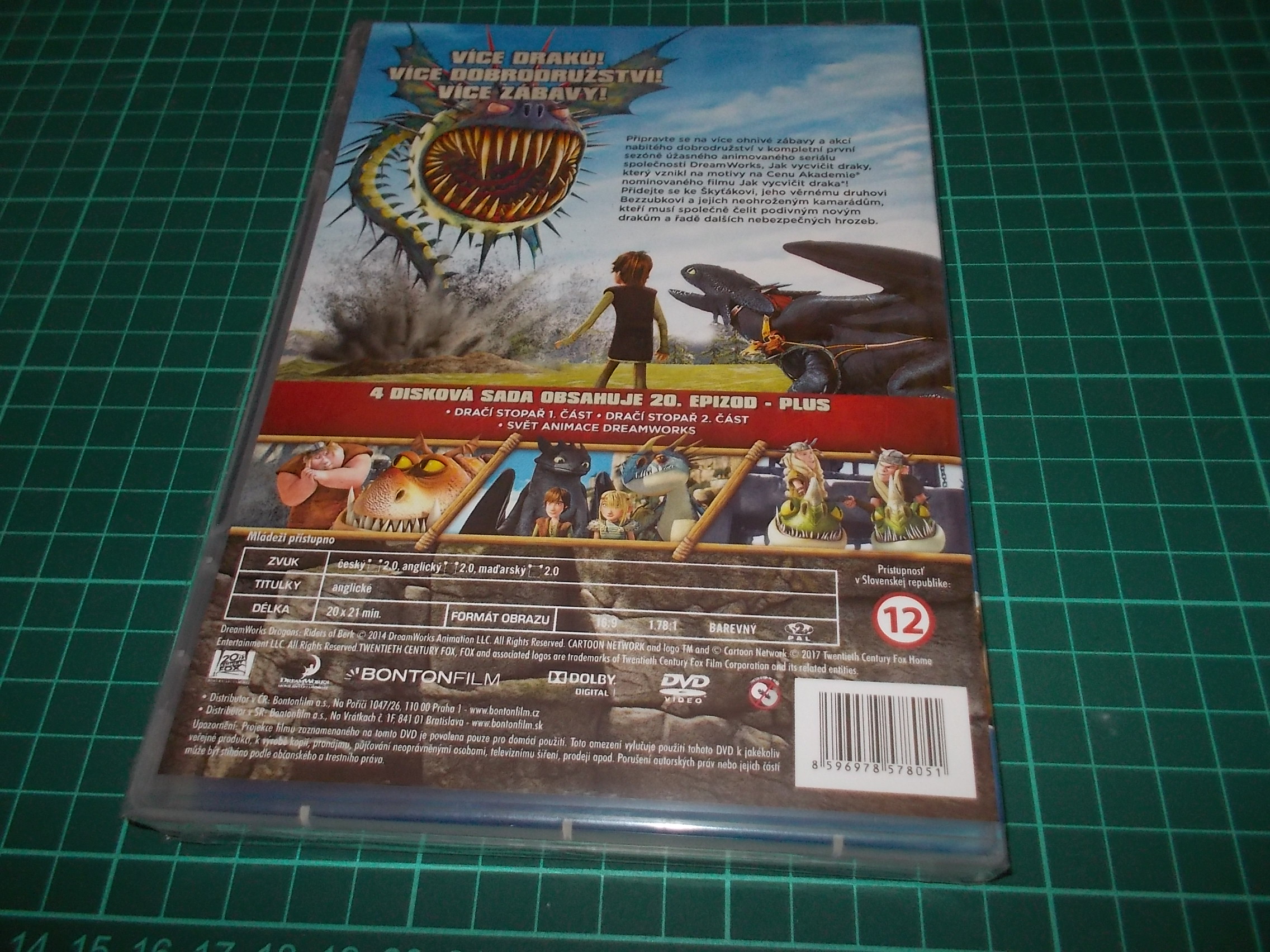 Jak vycvičit draka 1. A 2. ČÁST (2DVD)