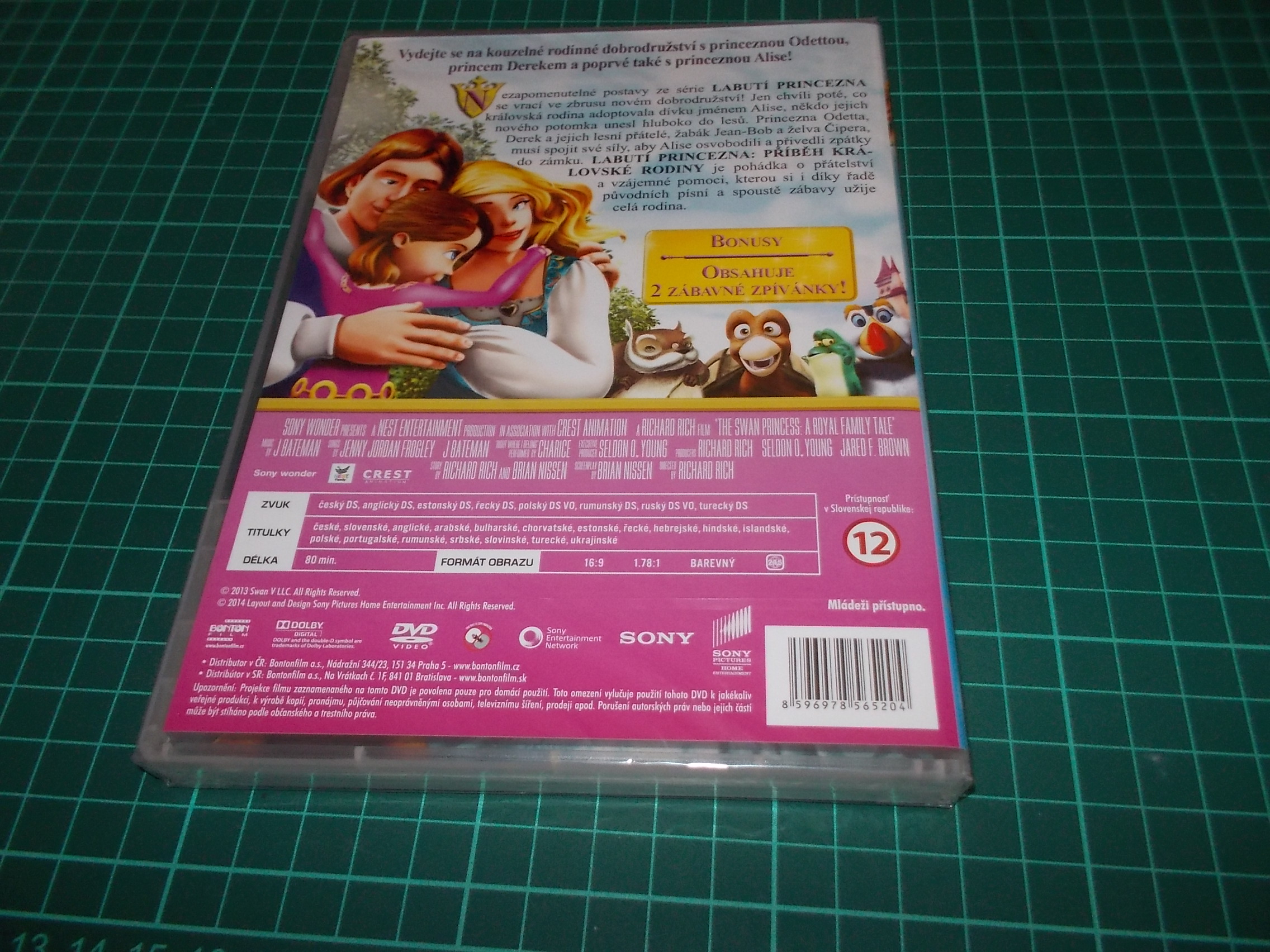 Labutí princezna 5: Příběh královské rodiny (DVD)