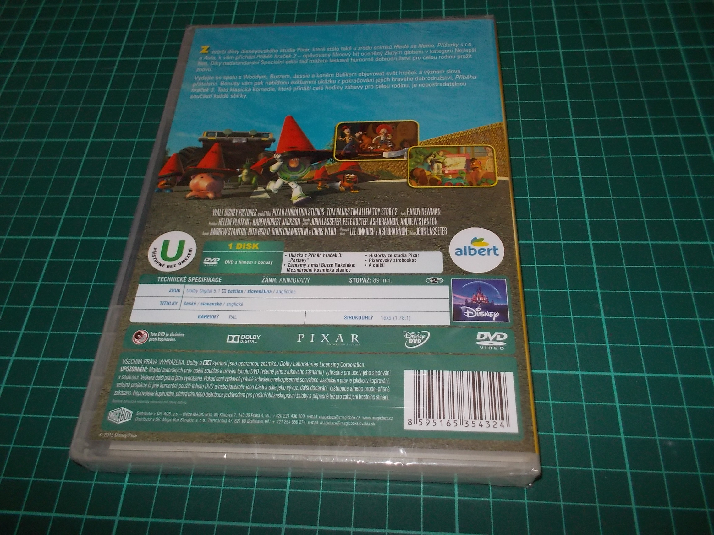Toy Story 2: Příběh hraček (DVD)