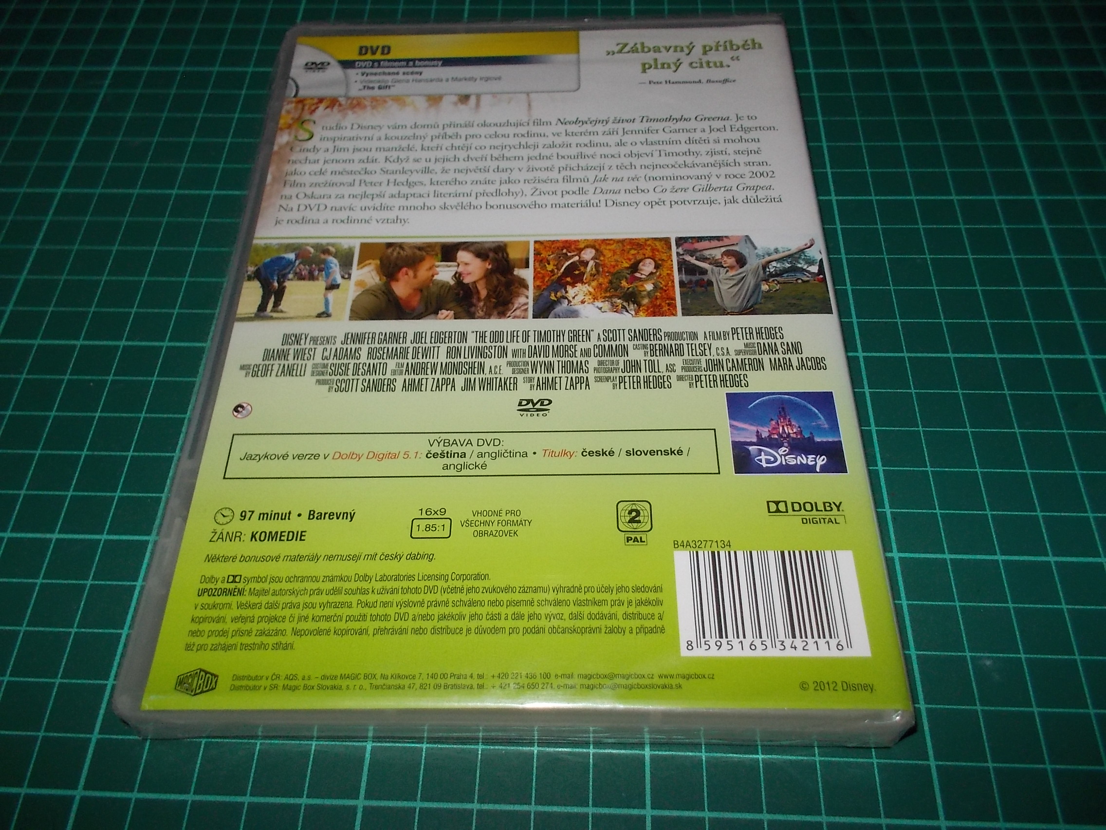 Neobyčejný život Timothyho Greena (The Odd Life Of Timothy Green) (DVD)