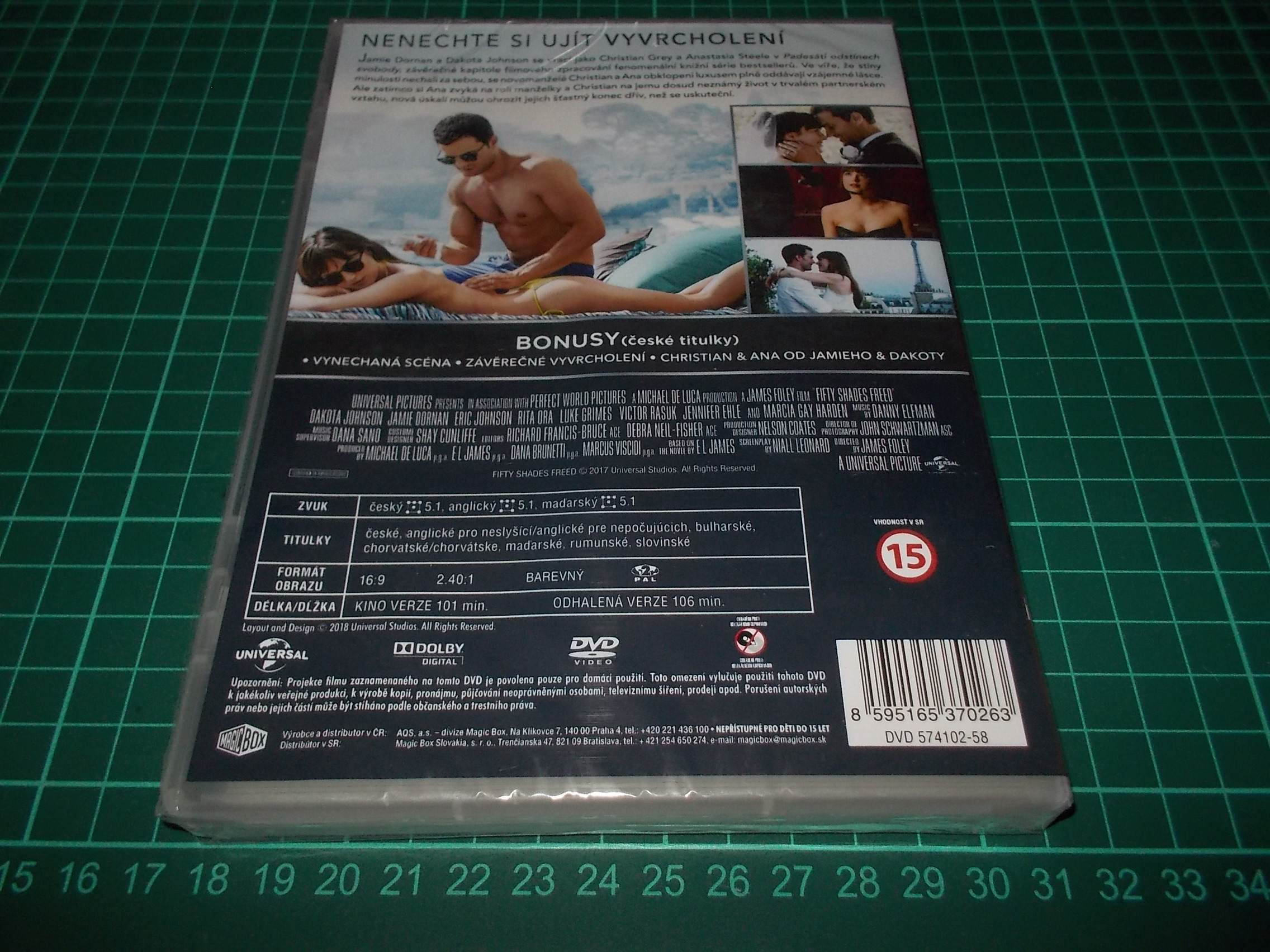 Padesát odstínů svobody (Fifty Shades Freed) (DVD)