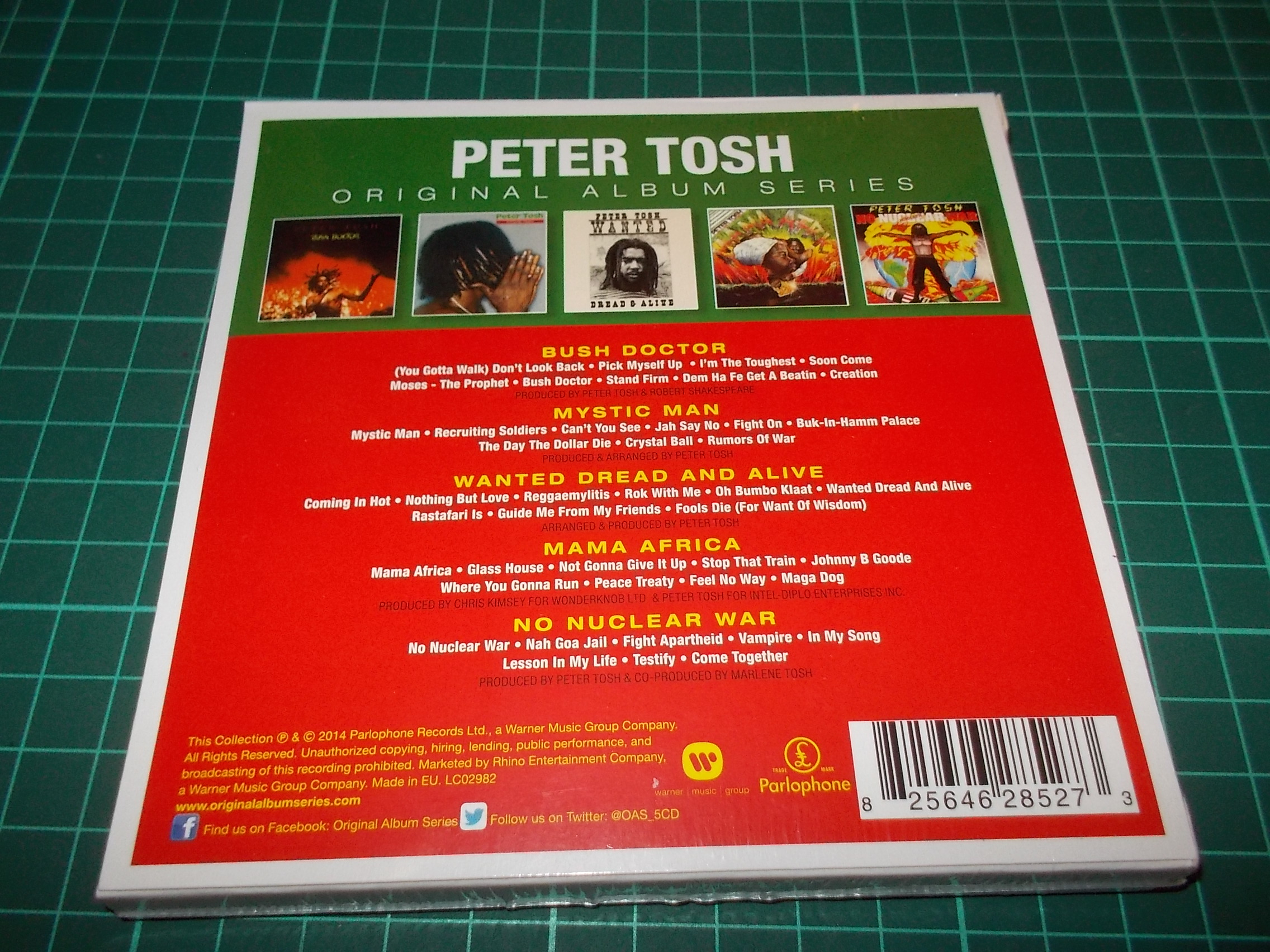Peter Tosh - Original Album Series (5 CD BOX)