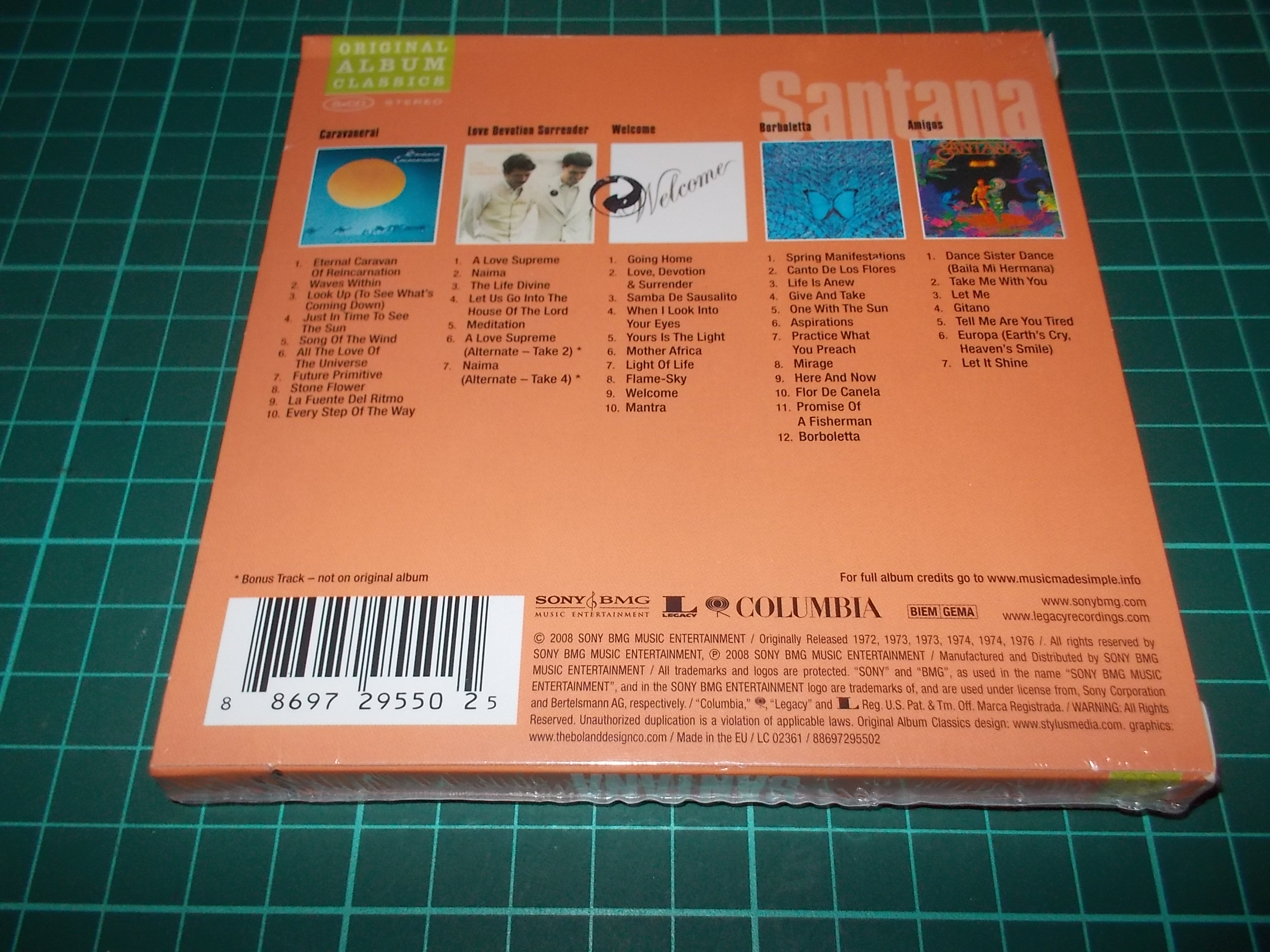Santana - Original Album Classics (5 CD BOX)