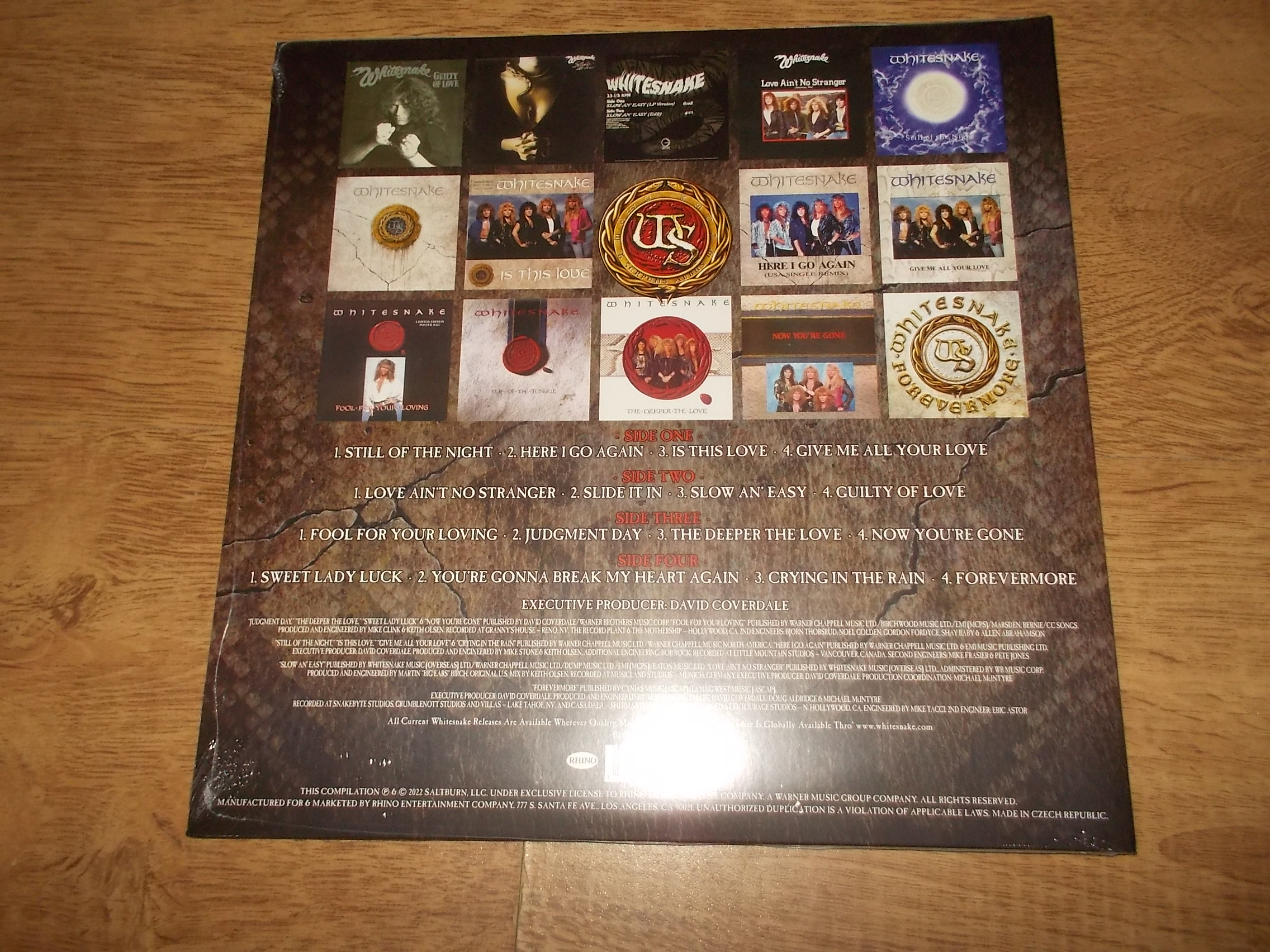 Whitesnake - Greatest Hits Revisited - Remixed - Remastered - MMXXII (Vinyl-LP)