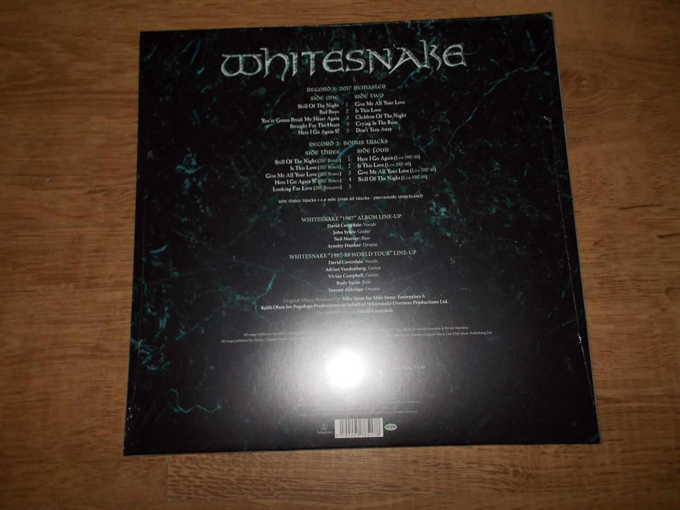 WHITESNAKE - 1987 / 30TH ANNIVERSARY (Vinyl-LP)