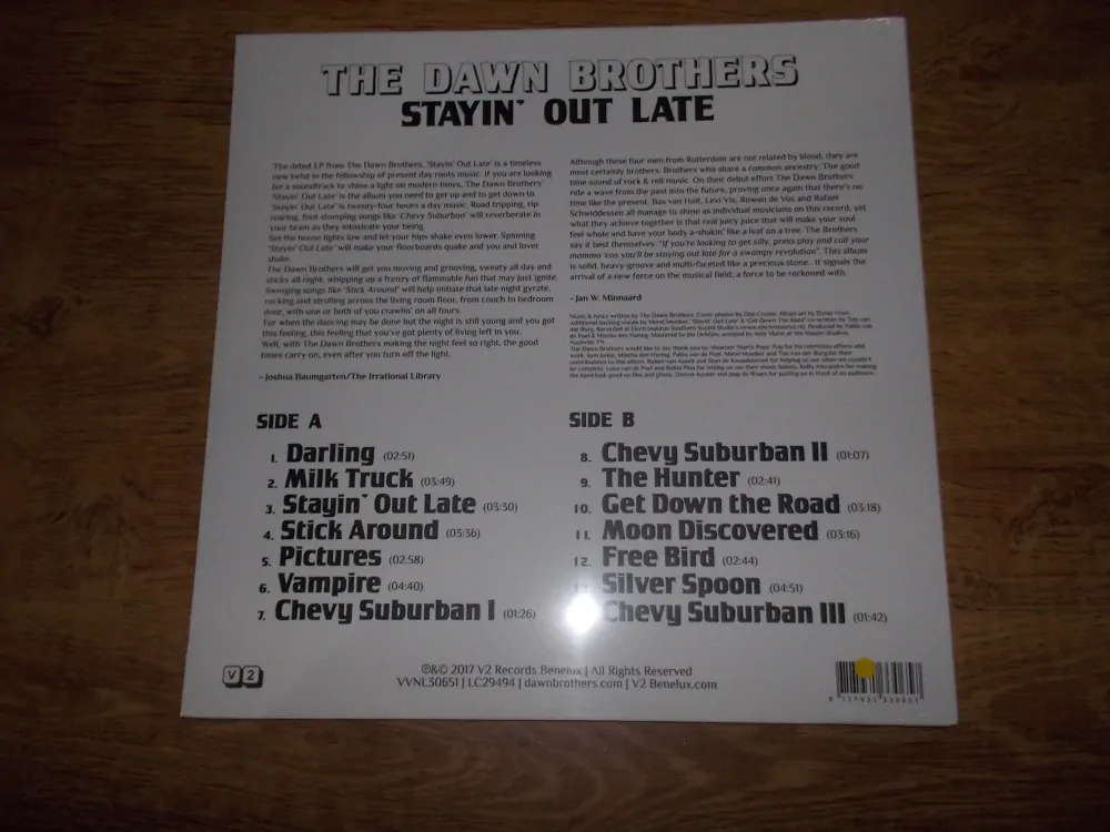 The Dawn Brothers - Stayin' Out Late (Vinyl-LP)