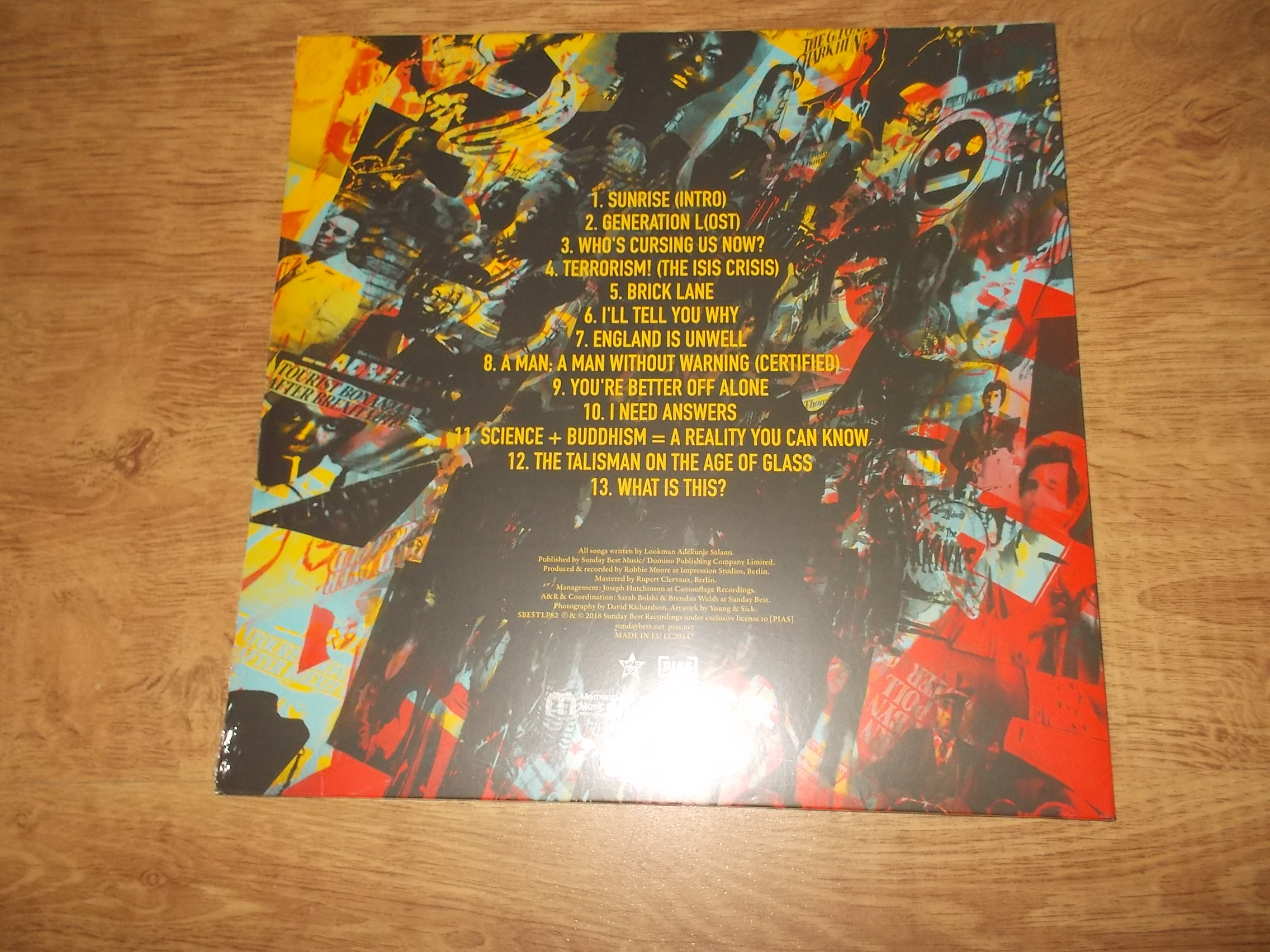 L.A. Salami - The City of Bootmakers (2Vinyl-LP) LIMITED EDITION RED A YELLOW DOUBLE VINYL