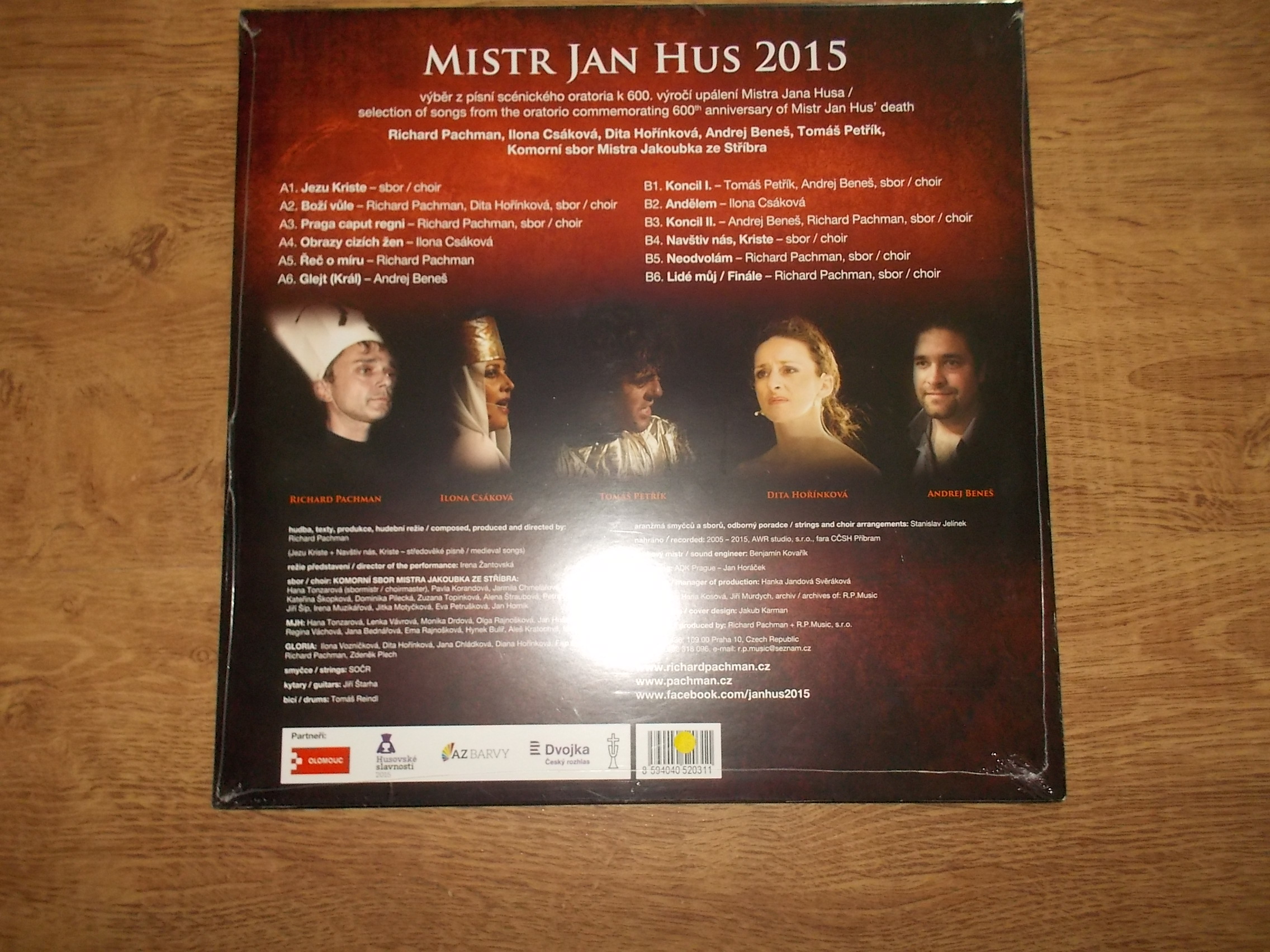 PACHMAN RICHARD - MISTR JAN HUS 2015 (Vinyl-LP)