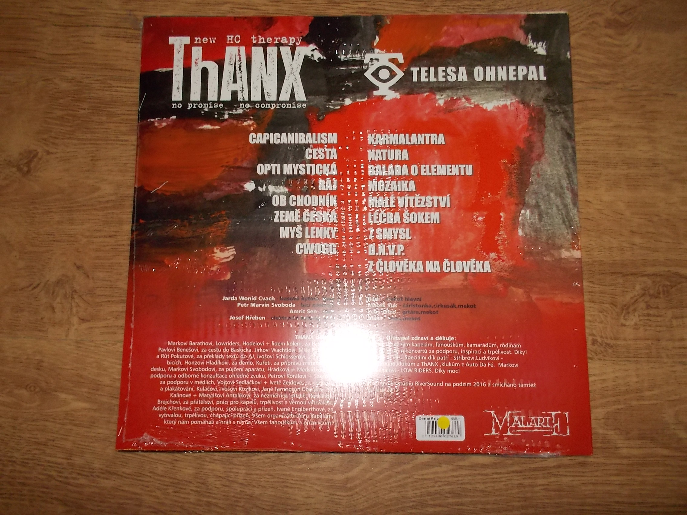 ThANX / Telesa Ohnepal - ThANX / Telesa Ohnepal (Vinyl-LP)