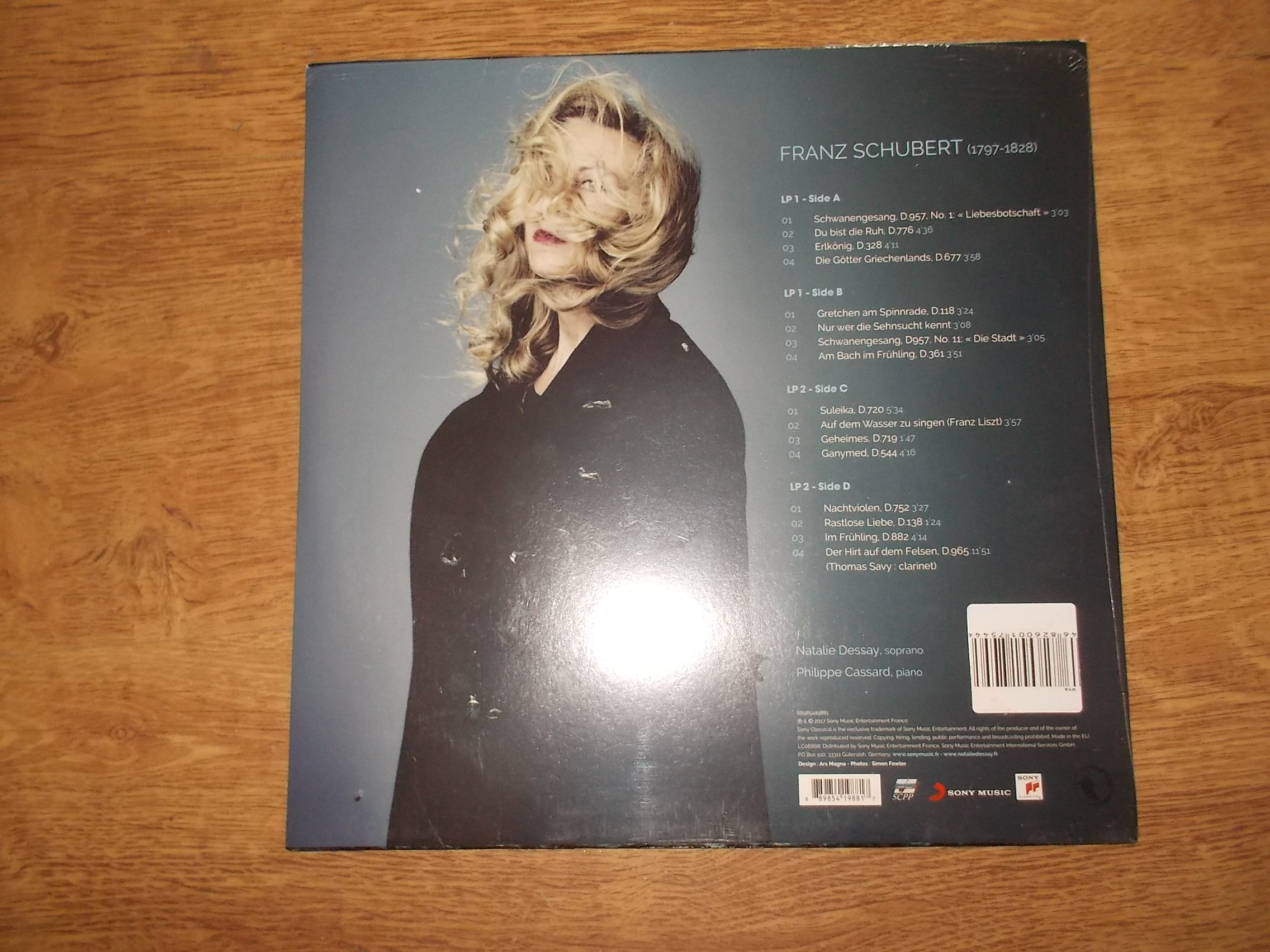 Schubert, Natalie Dessay, Philippe Cassard - Schubert (2Vinyl-LP)