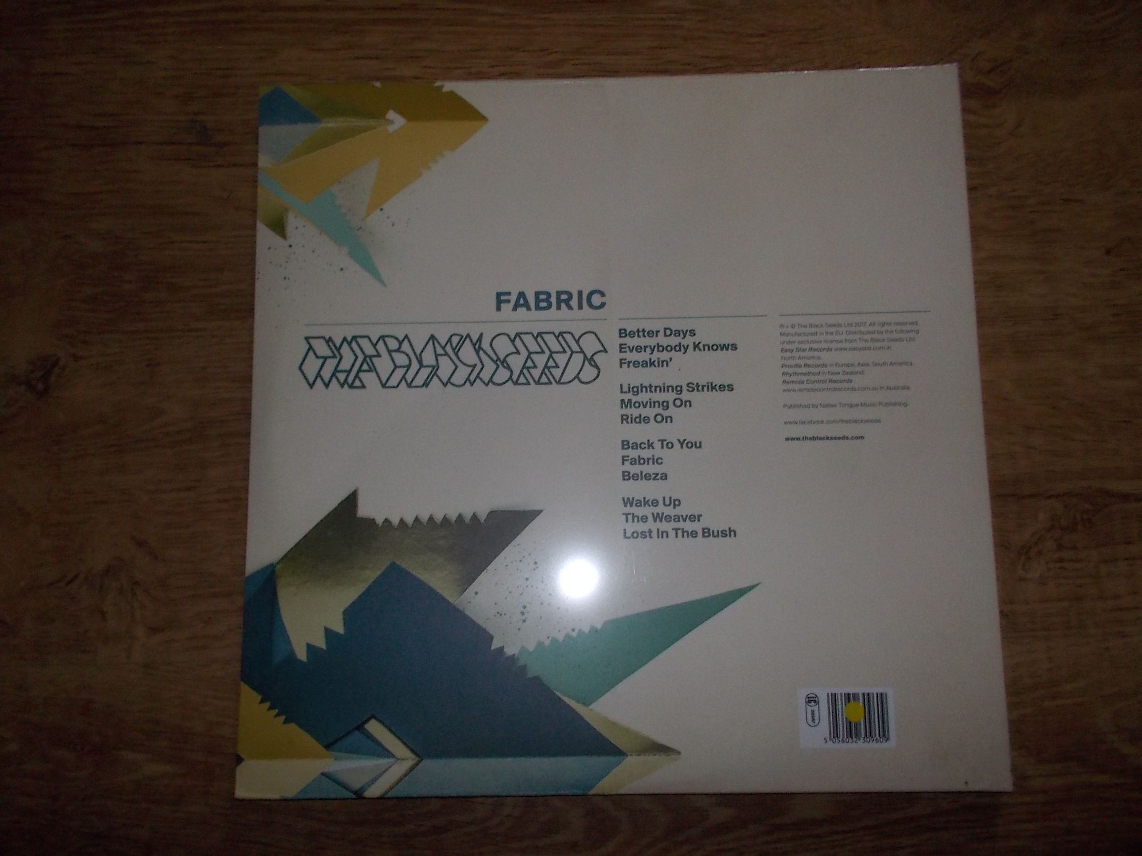 The Black Seeds - Fabric (2Vinyl-LP)