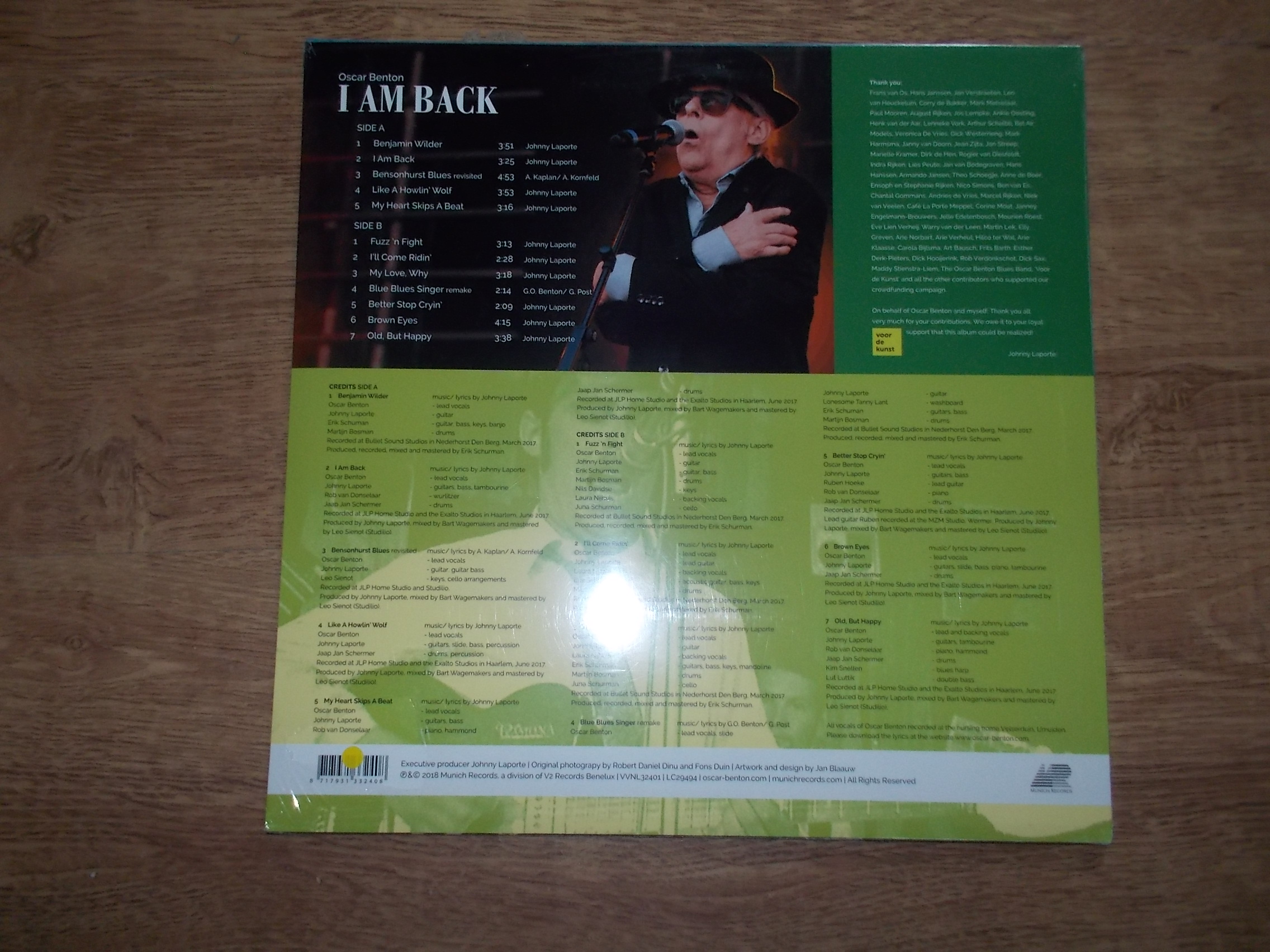 Oscar Benton - I Am Back (Vinyl-LP)