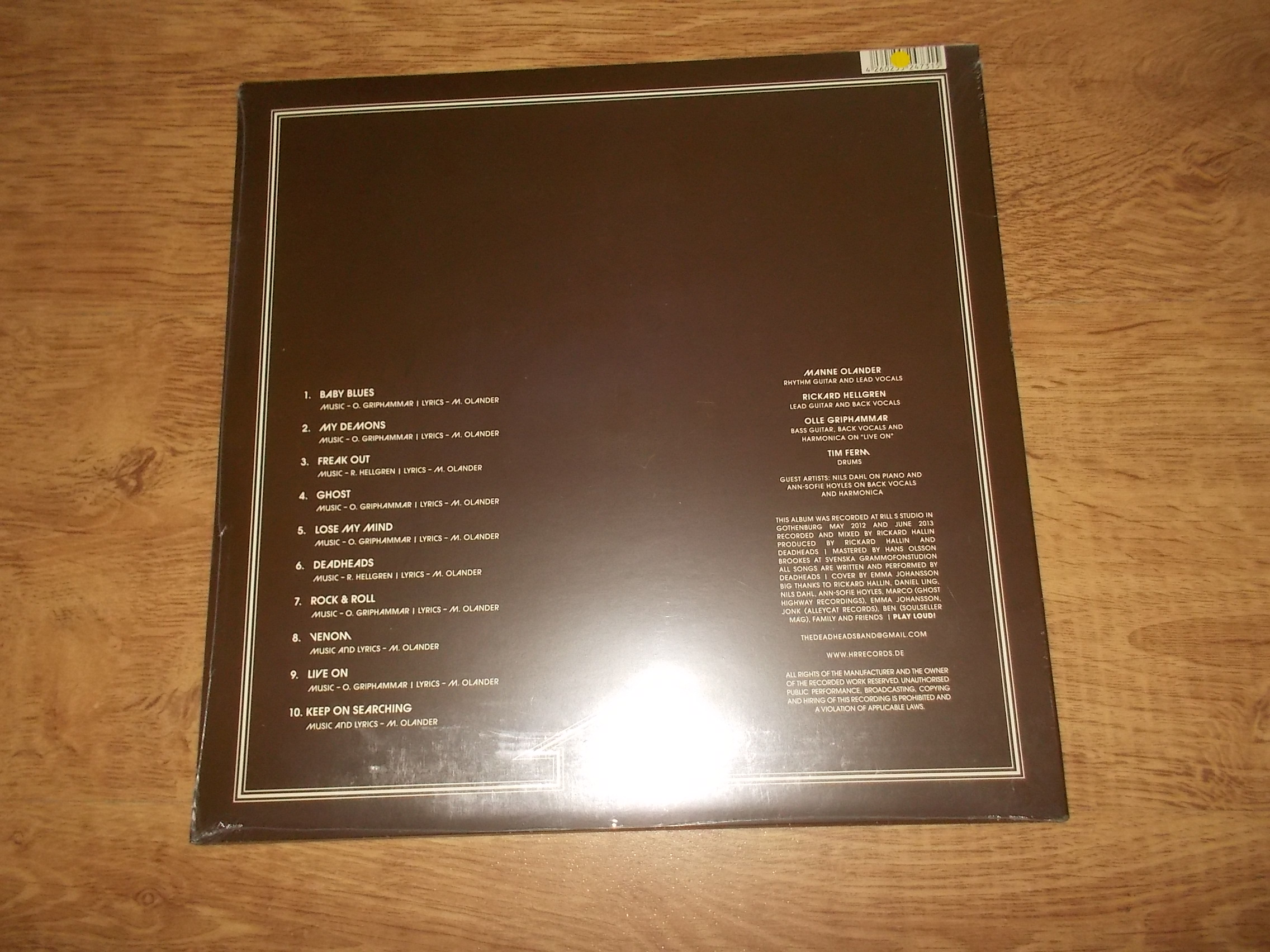 Deadheads - This Is Deadheads First Album (It Includes Electric Guitars) (Vinyl-LP)