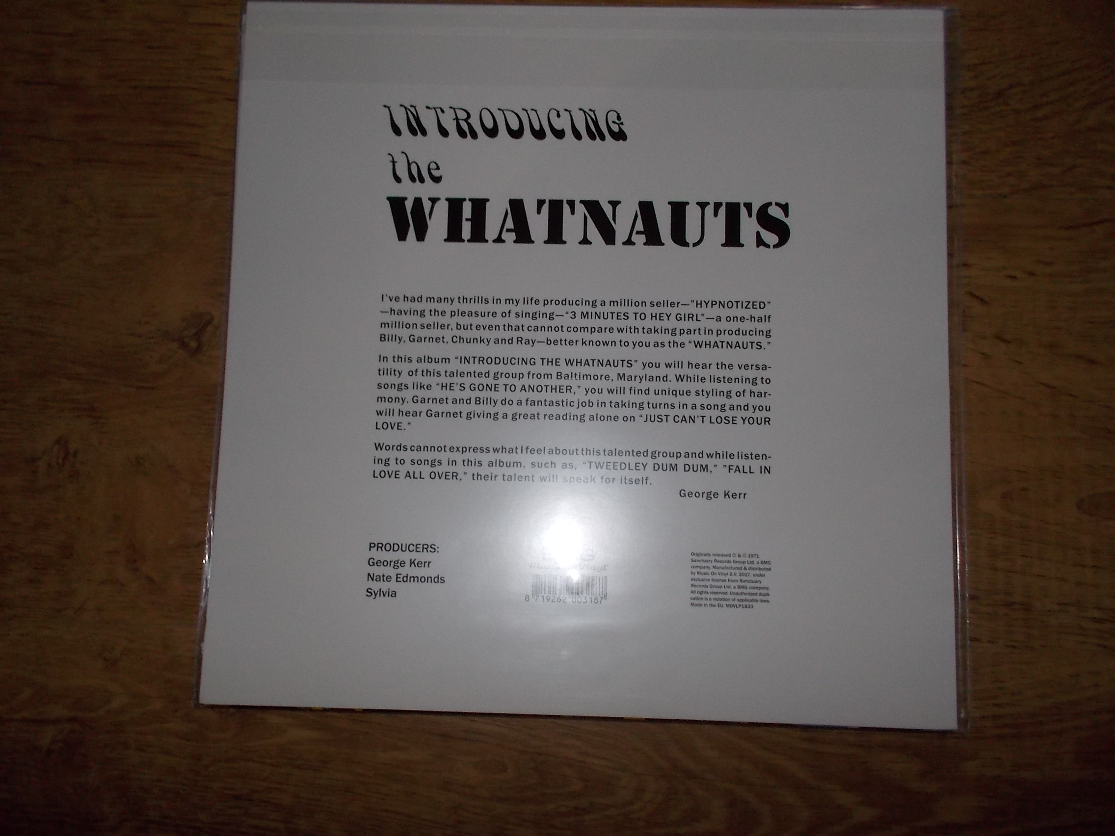 Whatnauts - Introducing The Whatnauts (Vinyl-LP)