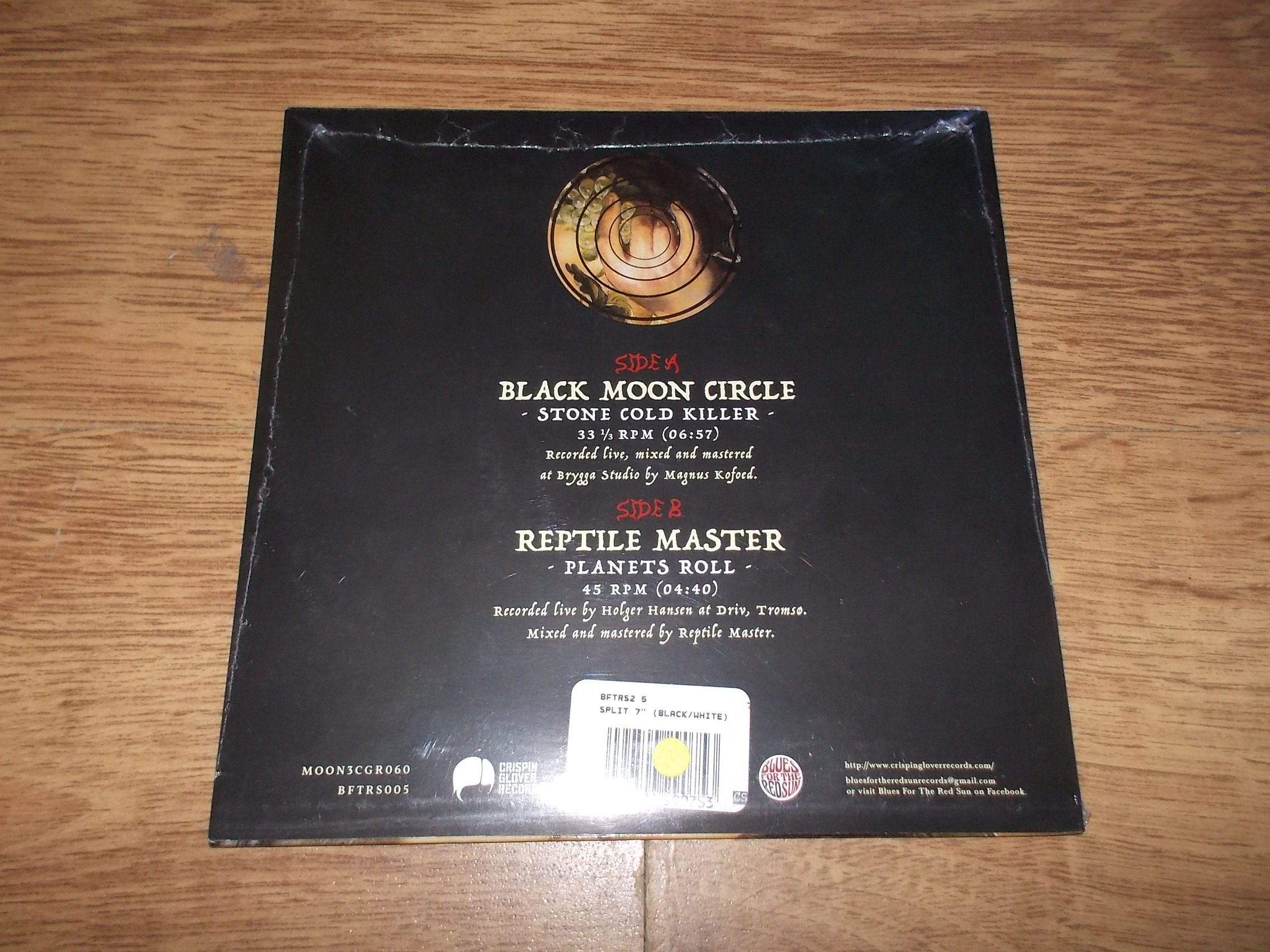 Black Moon Circle, Reptile Master - Split (Vinyl-LP) - Vinyl, 7
