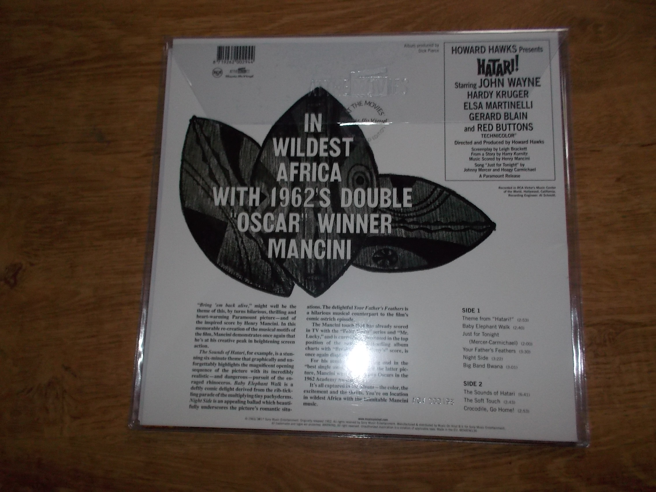 Henry Mancini - Hatari! (Music From The Motion Picture Score) (Vinyl-LP)