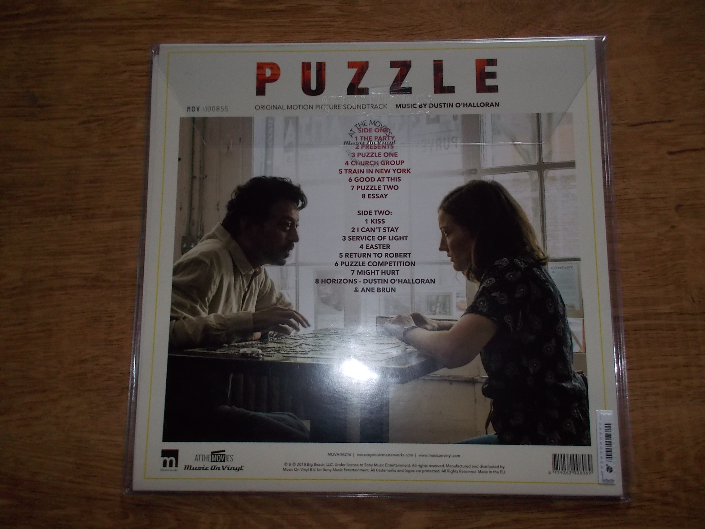 Dustin O'Halloran - Puzzle (Original Motion Picture Soundtrack) (Vinyl-LP)