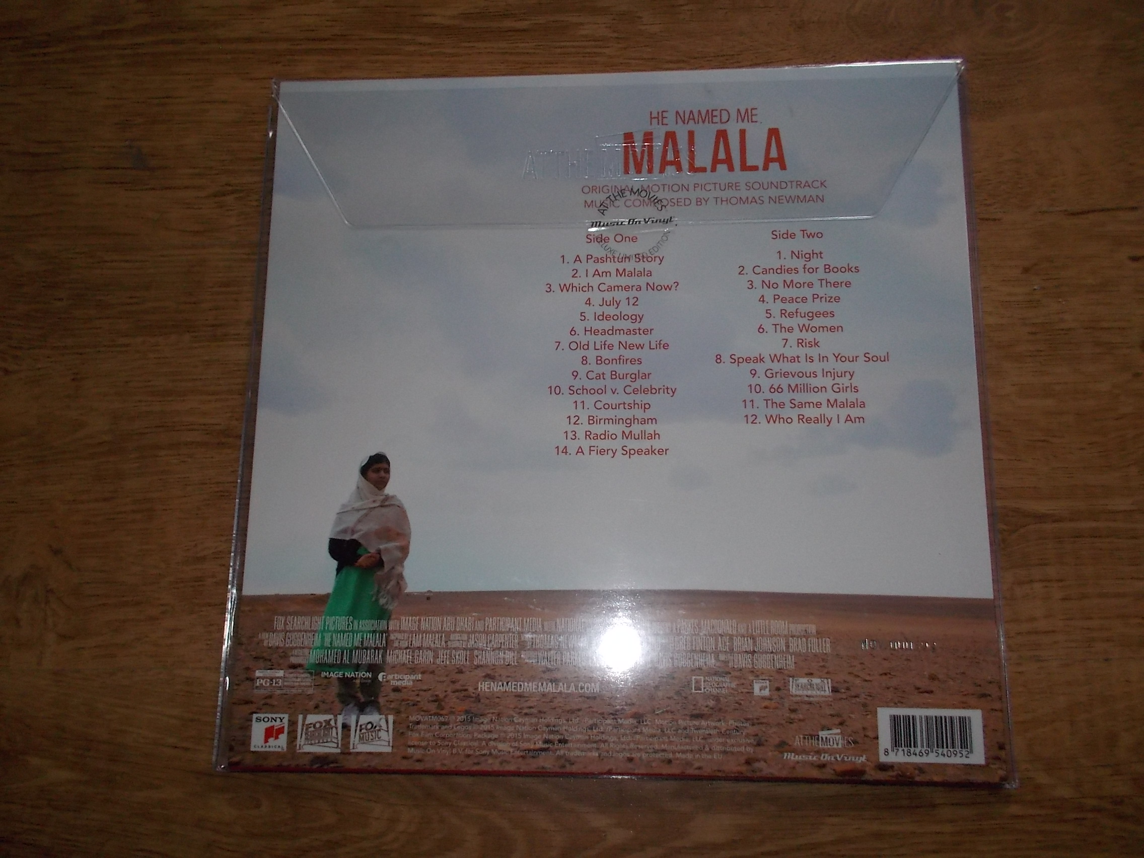 Thomas Newman - He Named Me Malala (Original Motion Picture Soundtrack) (Vinyl-LP)