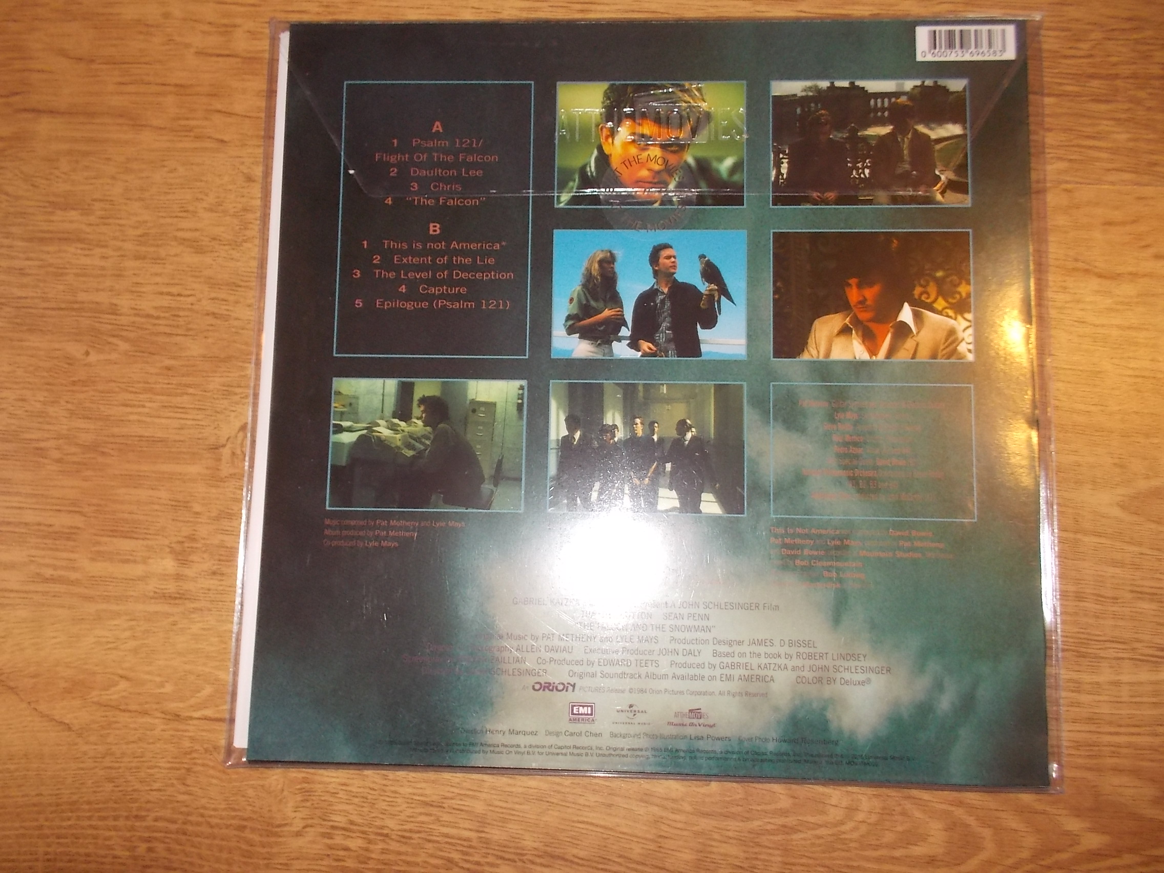 Pat Metheny Group - The Falcon And The Snowman (Original Motion Picture Soundtrack) (Vinyl-LP)