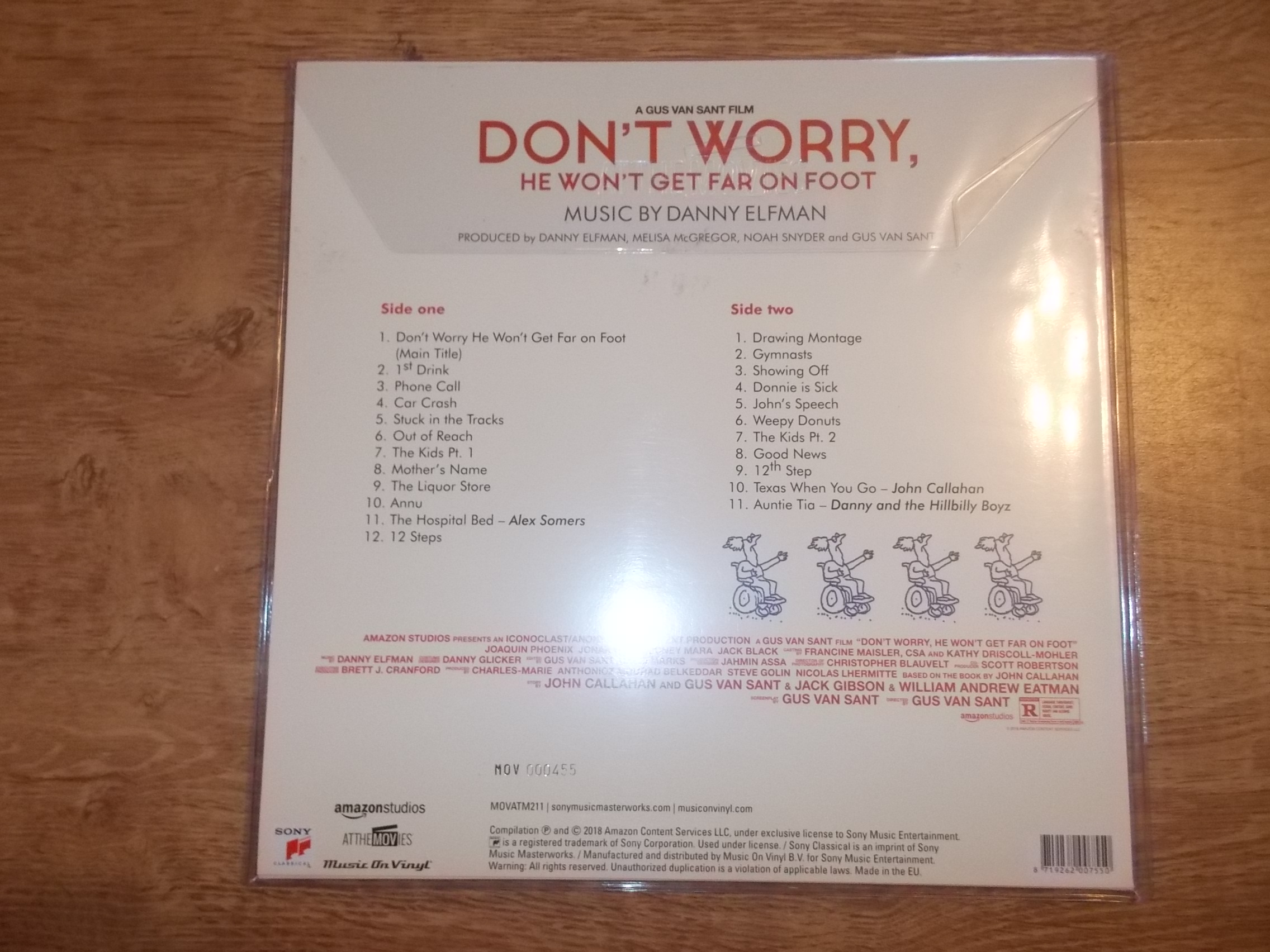 Danny Elfman - Don't Worry, He Won't Get Far On Foot (Original Motion Picture Soundtrack) (Vinyl-LP)