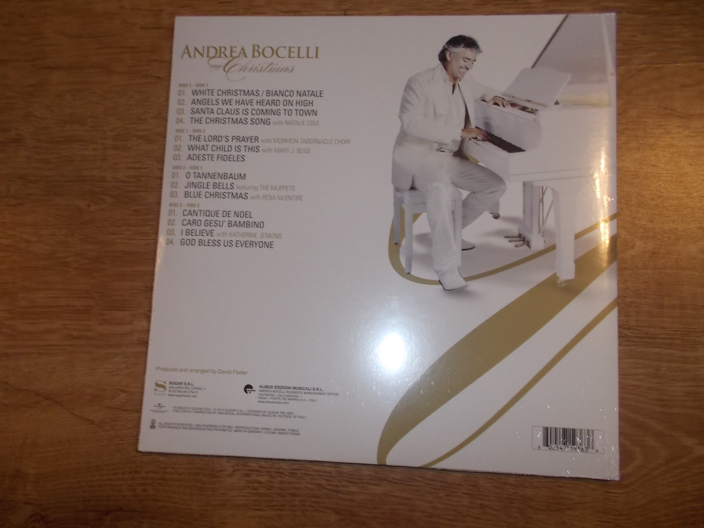 ANDREA BOCELLI - MY CHRISTMAS (2Vinyl-LP)
