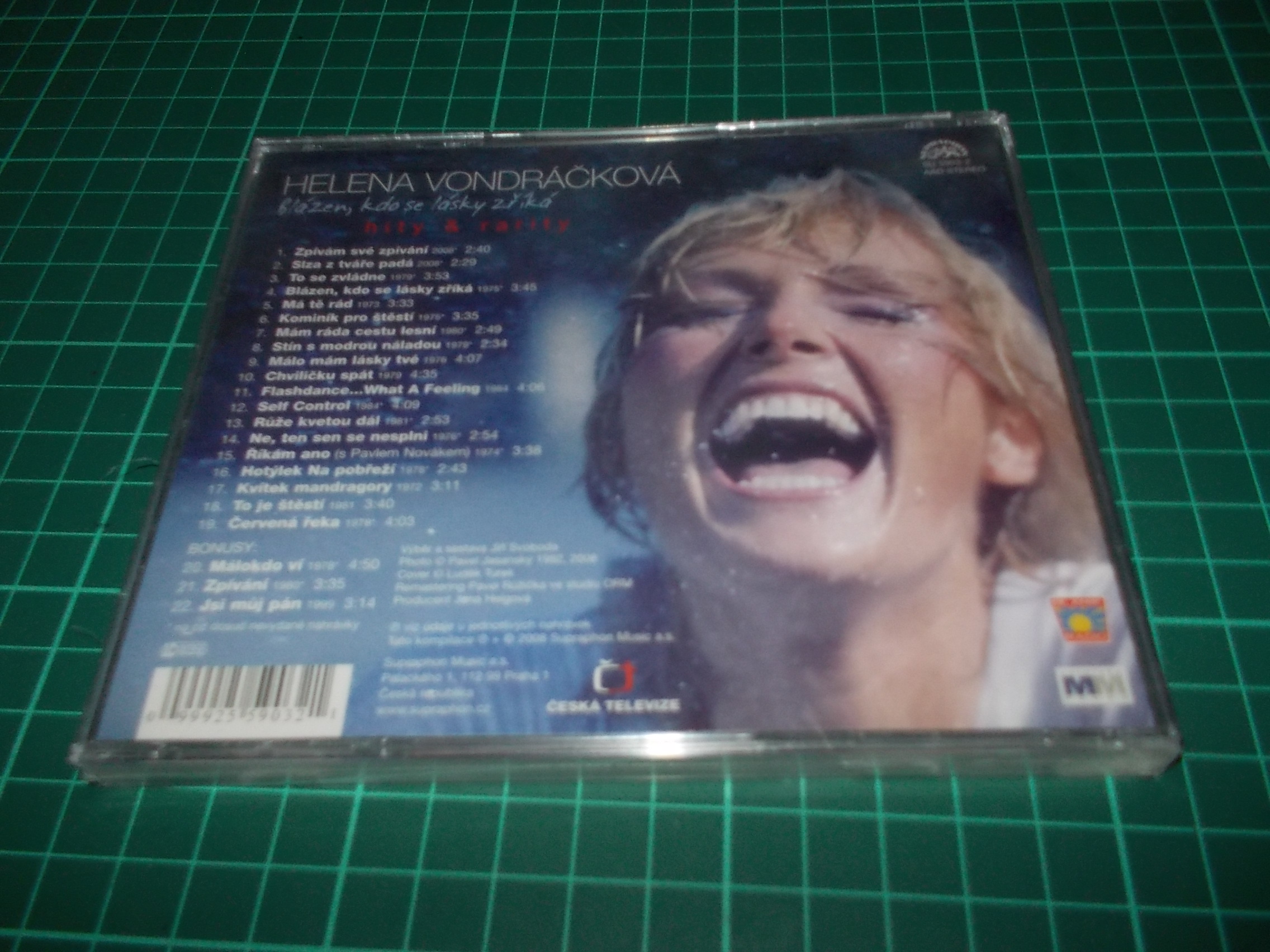 HELENA VONDRÁČKOVÁ - BLÁZEN,KDO SE LÁSKY ZŘÍKÁ - HITY - RARITY (CD)