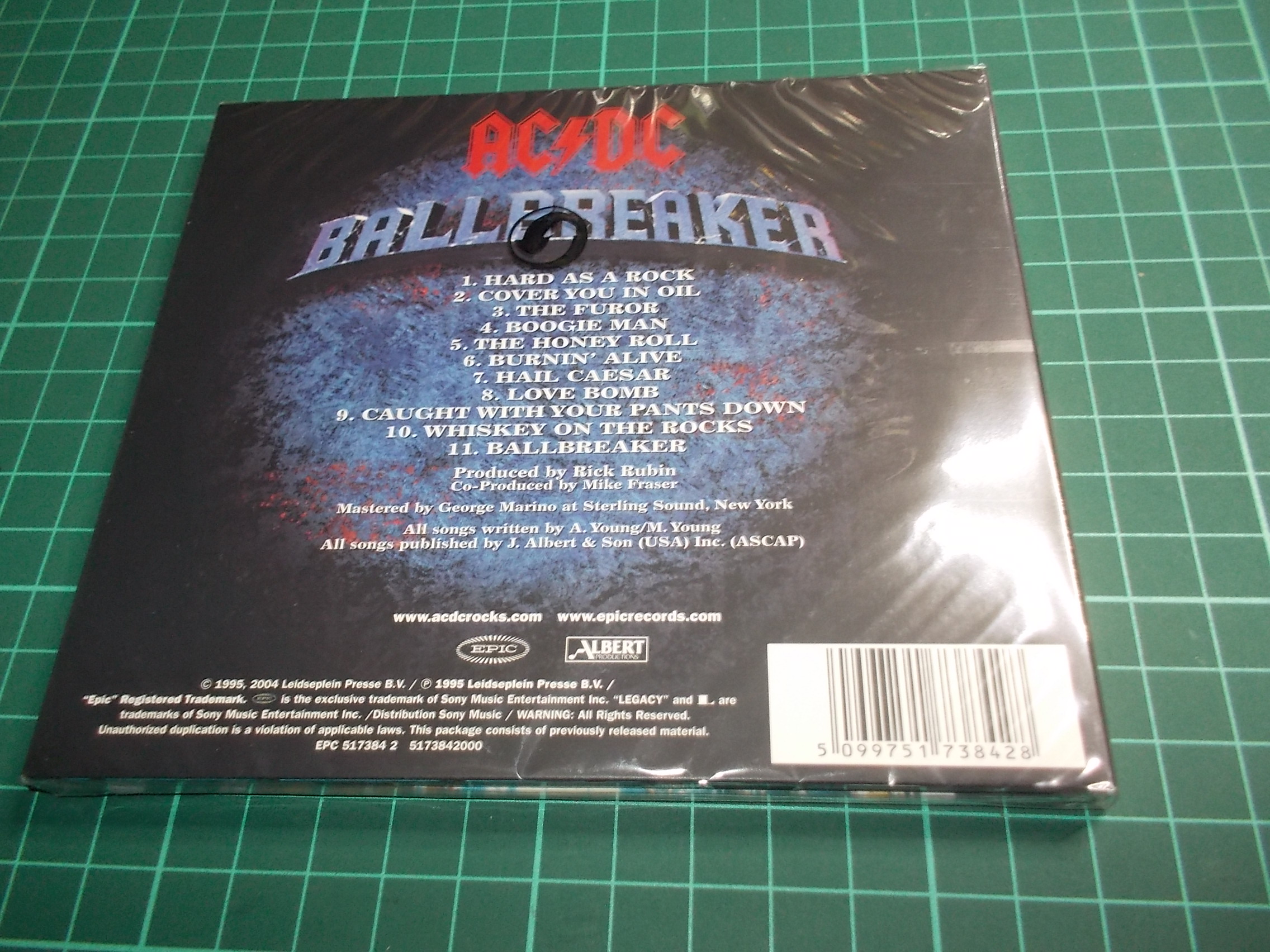 AC/DC - BALLBREAKER - REMASTERED (CD) Digipack