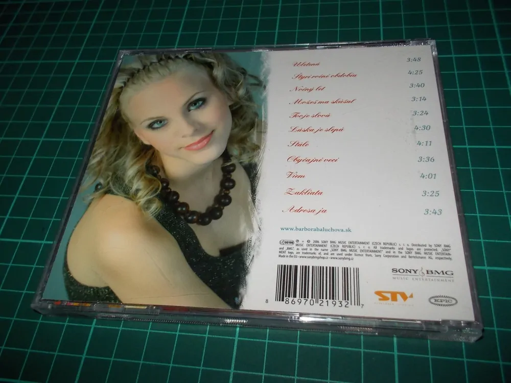 BARBORA BALUCHOVÁ - ULETENÁ (CD) BAZAR ROZBALENO