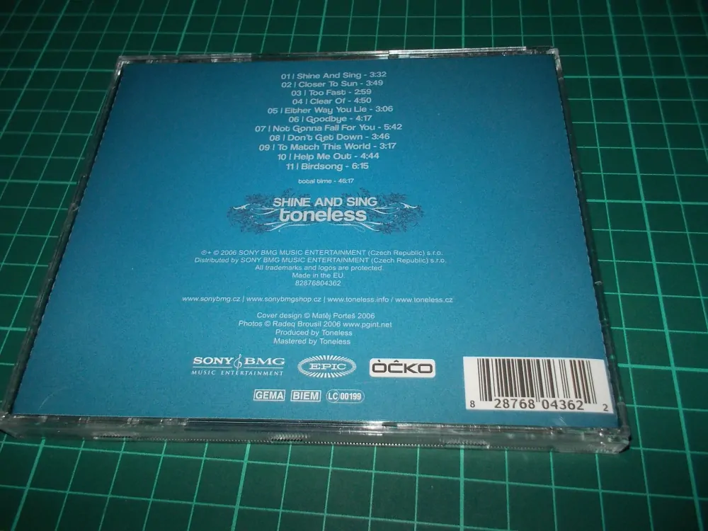 Toneless - Shine And Sing (CD) BAZAR ROZBALENO