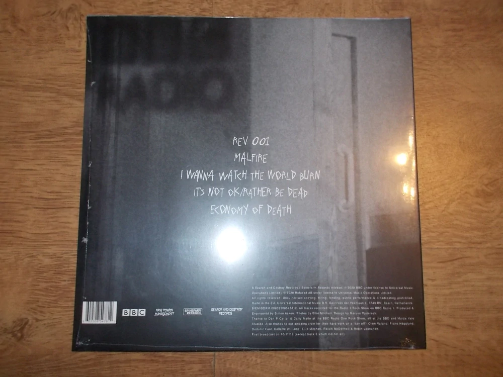REFUSED - NOT FIT FOR BROADCASTING - LIVE AT THE BBC (Vinyl-LP)