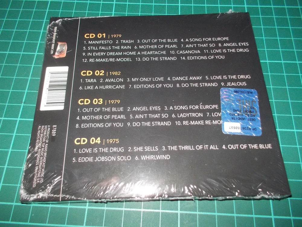 Roxy Music - In The Beginning - Legendary F.M. Broadcast Recordings (4 CD BOX)