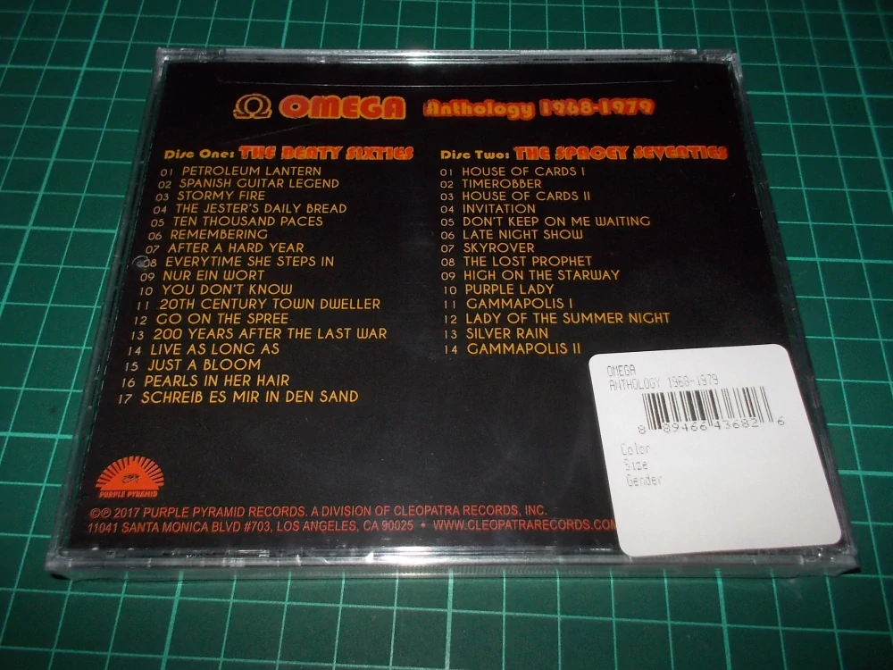 OMEGA - ANTHOLOGY 1968-1979 (2CD)