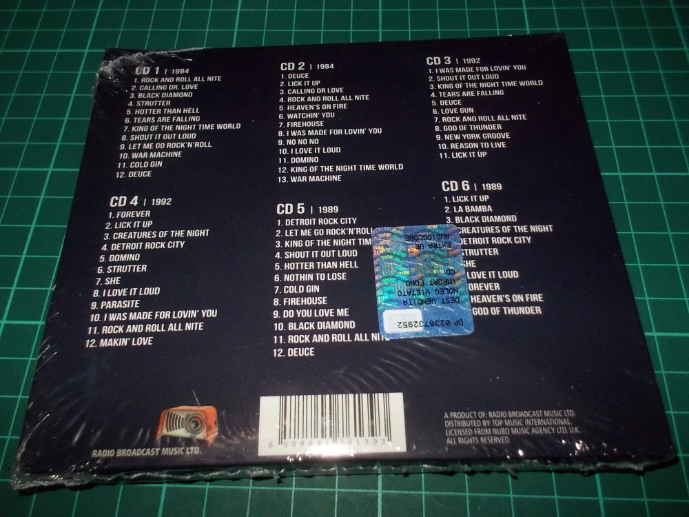 Kiss - The Best - The Rest - The Rare (6 CD) Digipack