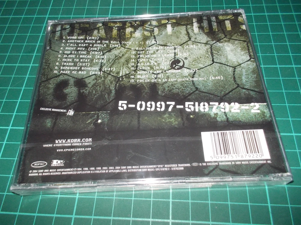 Korn - Greatest Hits Vol.1 (CD)