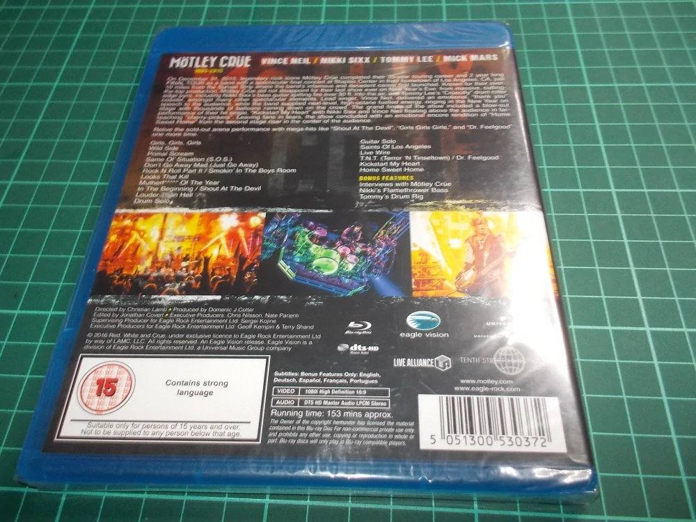 Mötley Crüe - The End - Live In Los Angeles (Blu-ray)