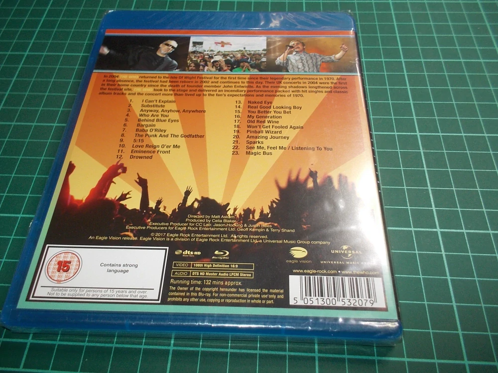 The Who - Live At Isle Of Wight Festival 2004 (Blu-ray)