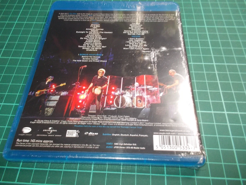 The Who - Tommy - Live At The Royal Albert Hall (Blu-ray)