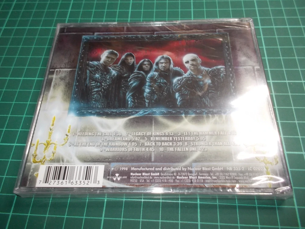 Hammerfall - Legacy Of Kings (CD)