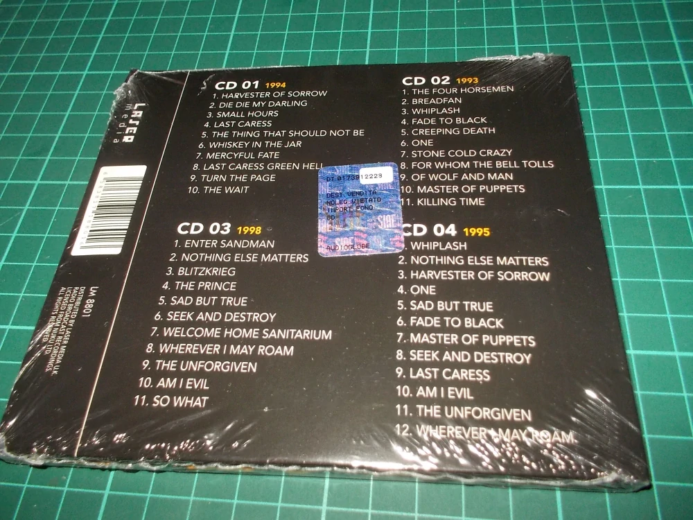 Metallica - In The Beginning - THE EARLY YERS/ RADIO BROADCAST RECORDINGS (4 CD) Digipack