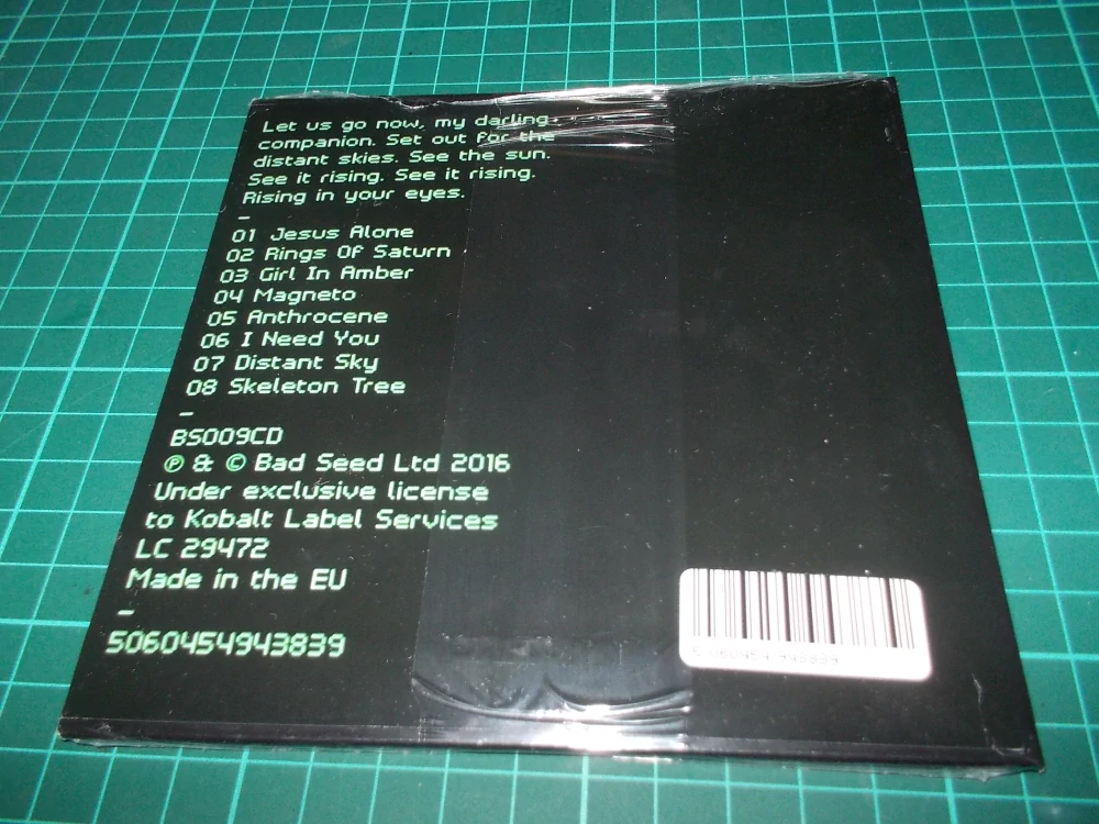Nick Cave & The Bad Seeds - Skeleton Tree (CD) Digipack