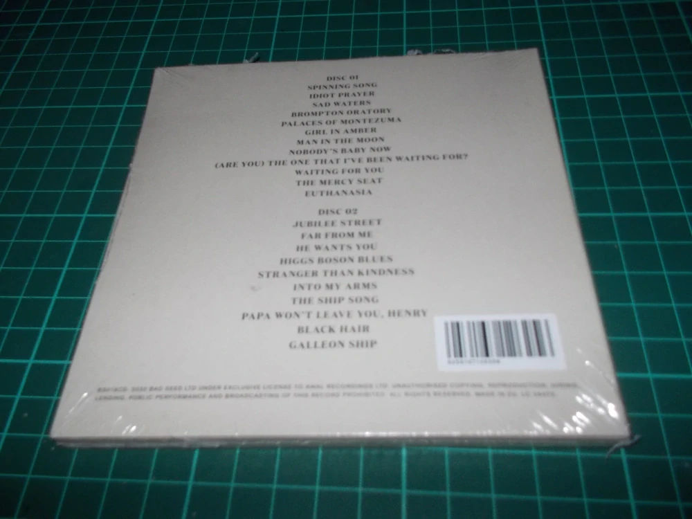Nick Cave - Idiot Prayer (Nick Cave Alone At Alexandra Palace) (2CD) Digipack