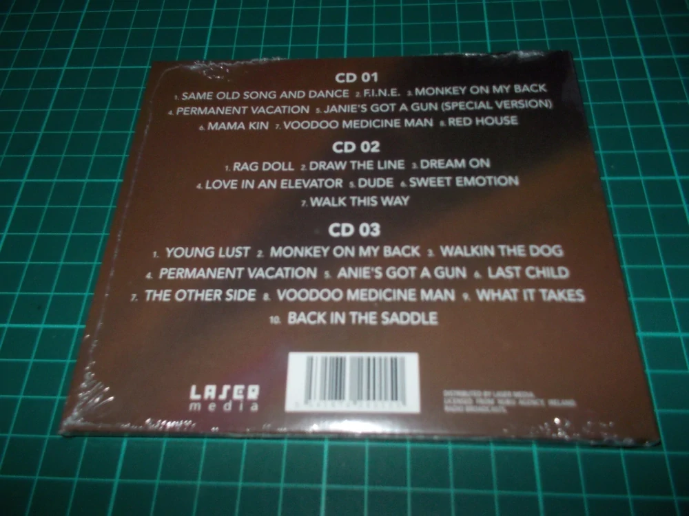 Aerosmith - Rock Box - UNAUTHORIZED (3 CD) Digipack