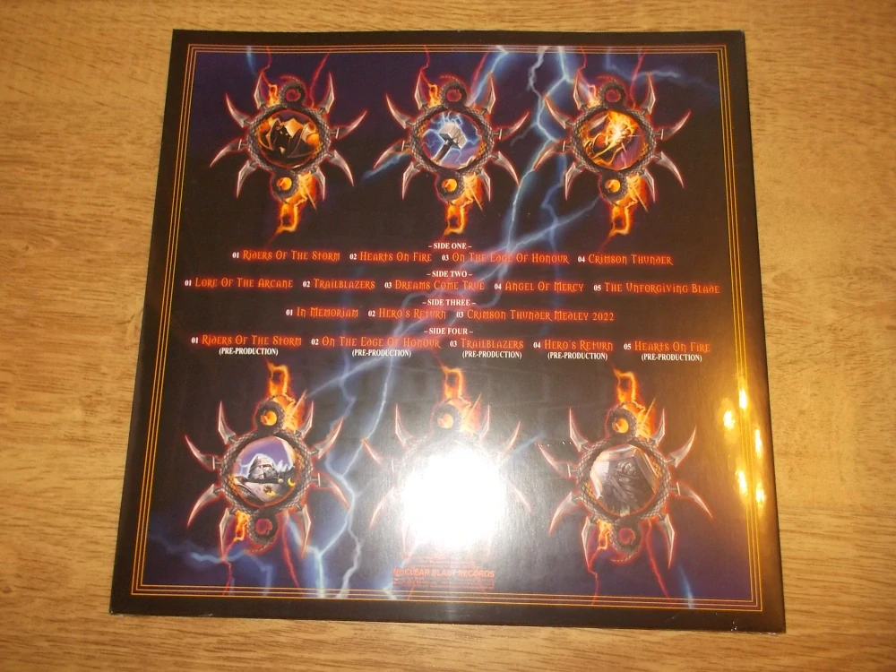 HammerFall - Crimson Thunder - 20 Year Anniversary Edition (2Vinyl-LP)