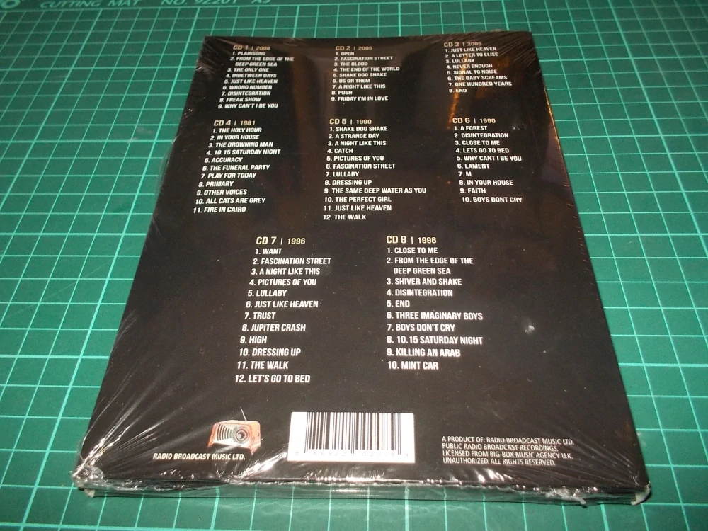 The Cure - The Best Days (Public Broadcast Recordings) (8 CD Longbox)