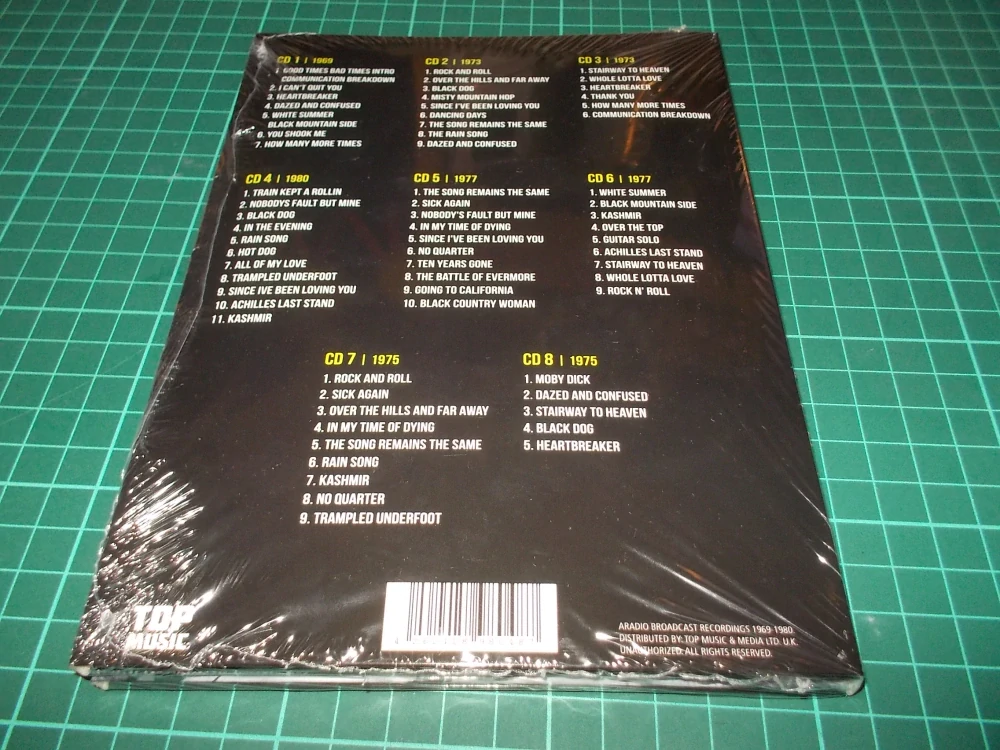 Led Zeppelin - Mega Fan Box (Radio Broadcast Recordings From The Archives) (8 CD Longbox)