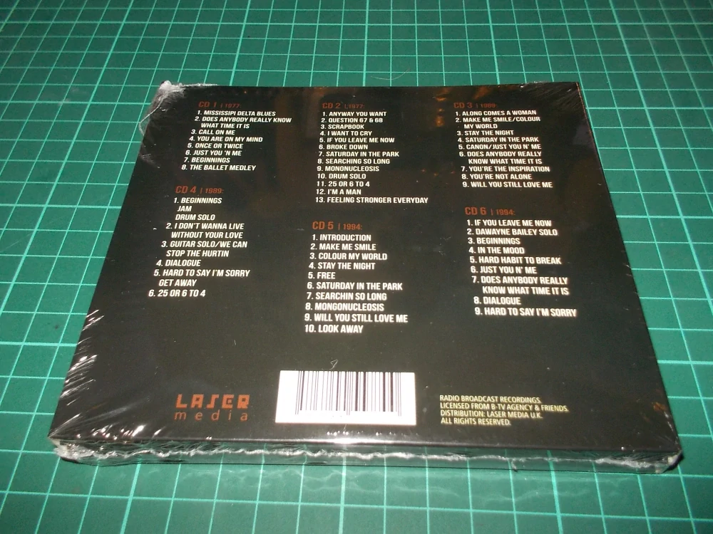 CHICAGO - Box (Legendary Radio Broadcast Recordings) (6 CD) Digipack