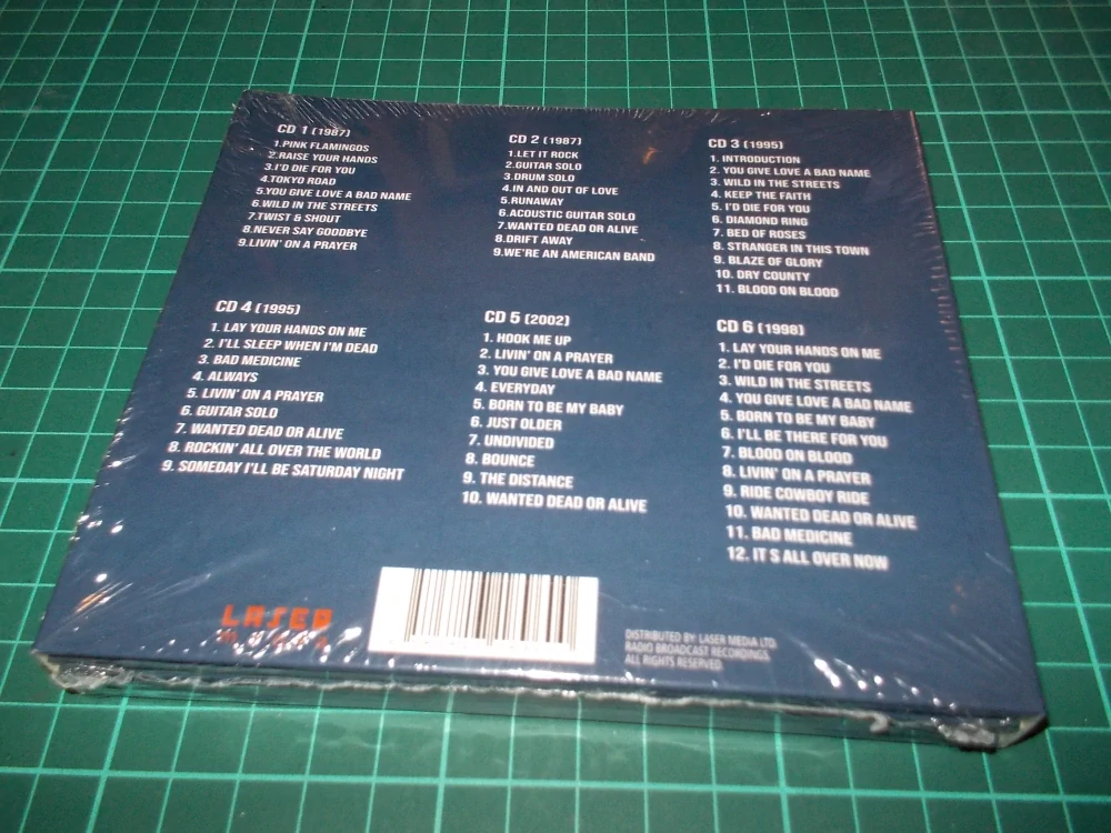 Bon Jovi - The Radio Broadcast Archives (6 CD) Digipack
