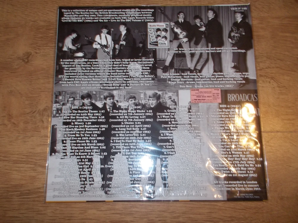 The Beatles - Unreleased British Radio Sessions 1962-1965 (2Vinyl-LP)