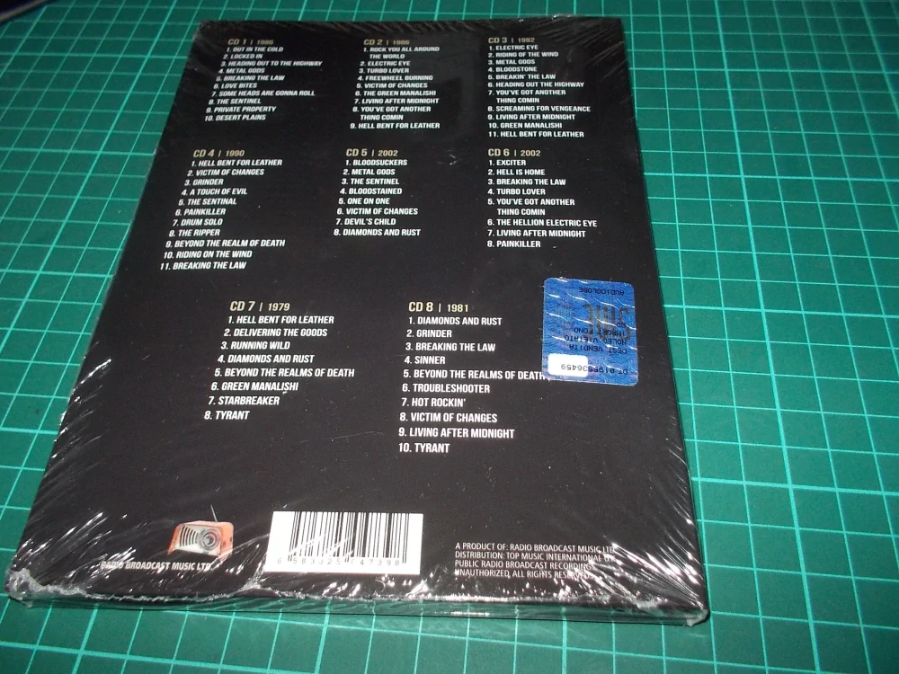 Judas Priest - Judas Priest - Live On Air (Radio Broadcast Recordings) (8 CD Longbox)