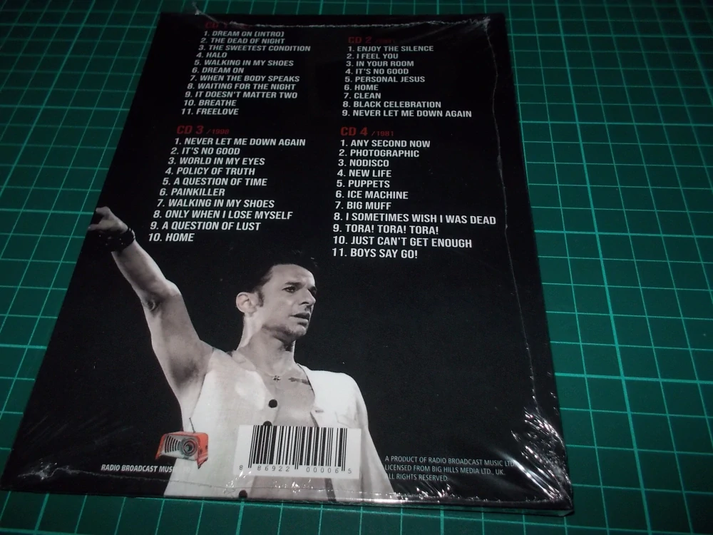 Depeche Mode - Live On Air - The Early Days - PUBLIC RADIO BROADCAST RECORDINGS (4 CD Longbox)
